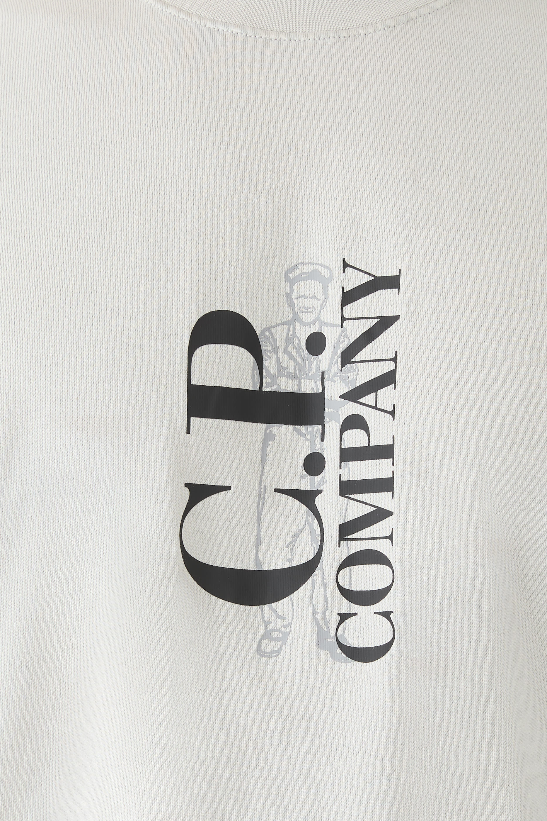 تيشيرت بشعار  الماركة عمودي 30/1 جيرسيه