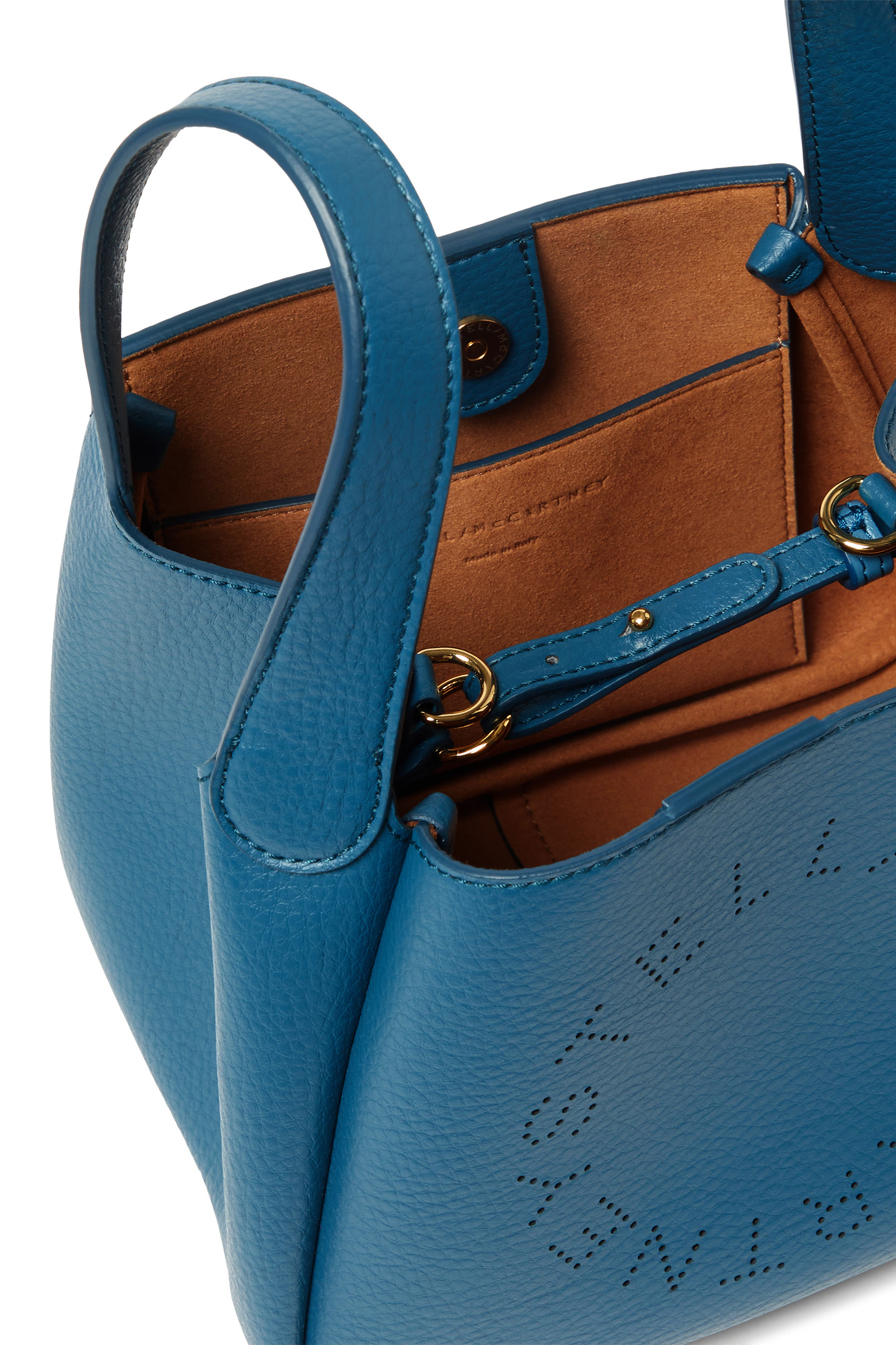 حقيبة كروس بيد علوية مزدوجة بشعار الماركة