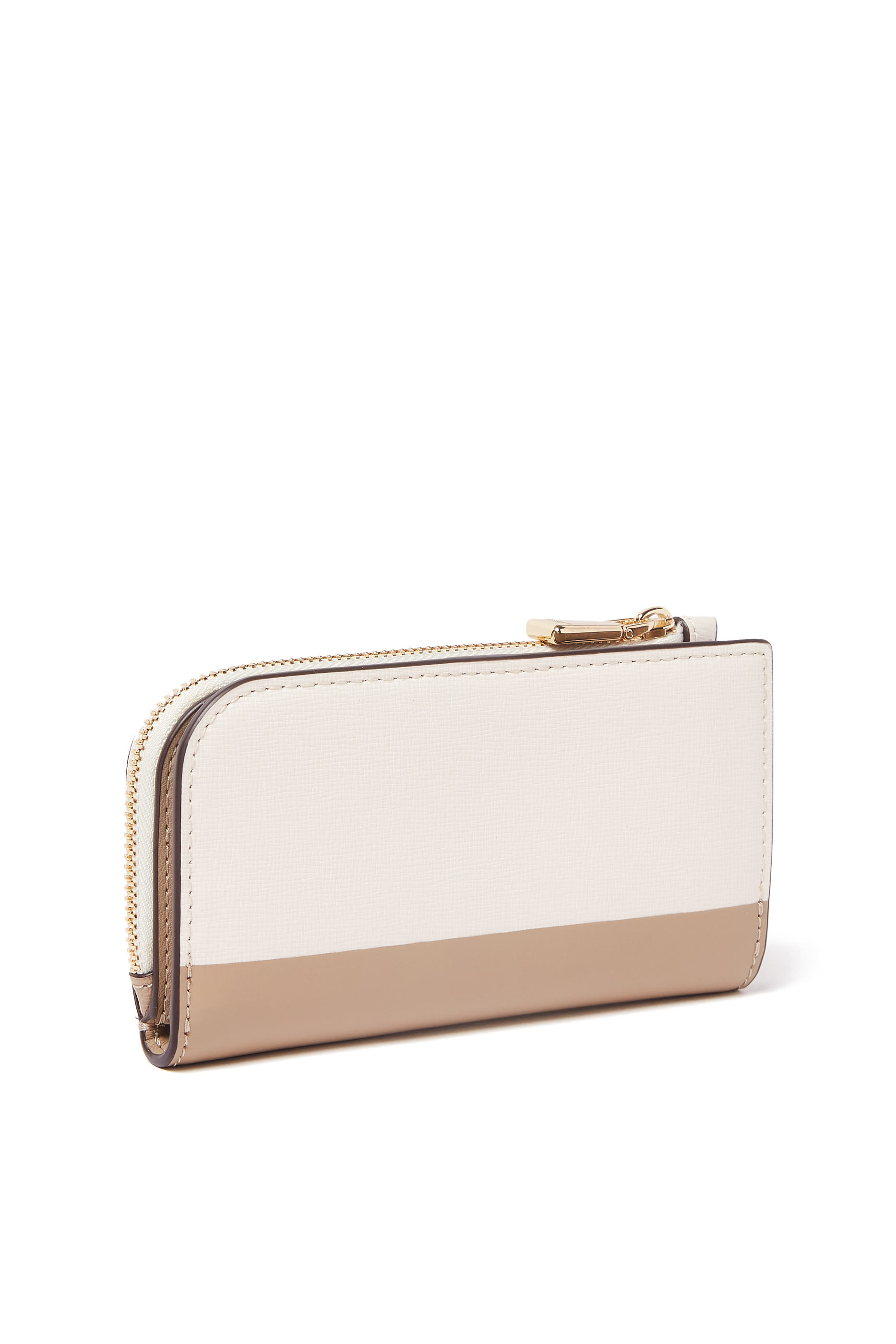 محفظة ديفاين ثنائية الطي صغيرة مقسمة بألوان