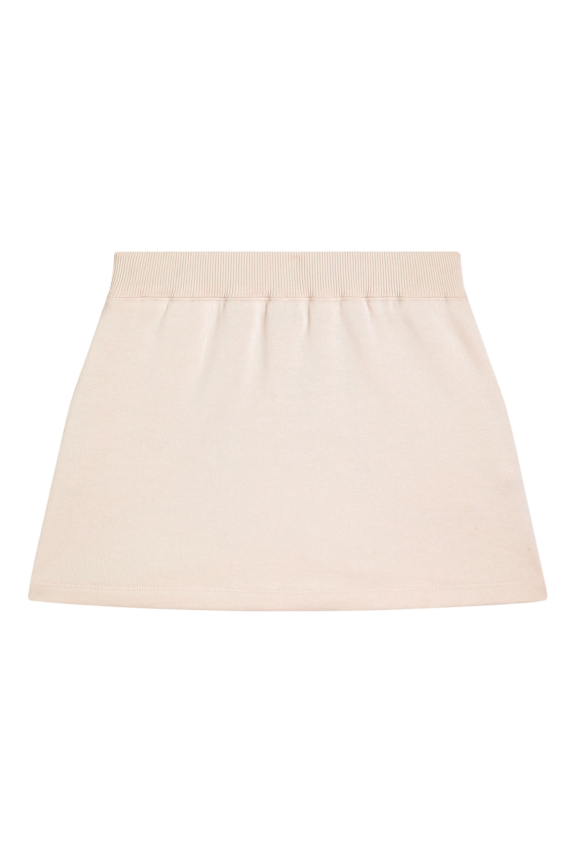 تنورة برقعة شعار الماركة مزينة بترتر صوف للأطفال