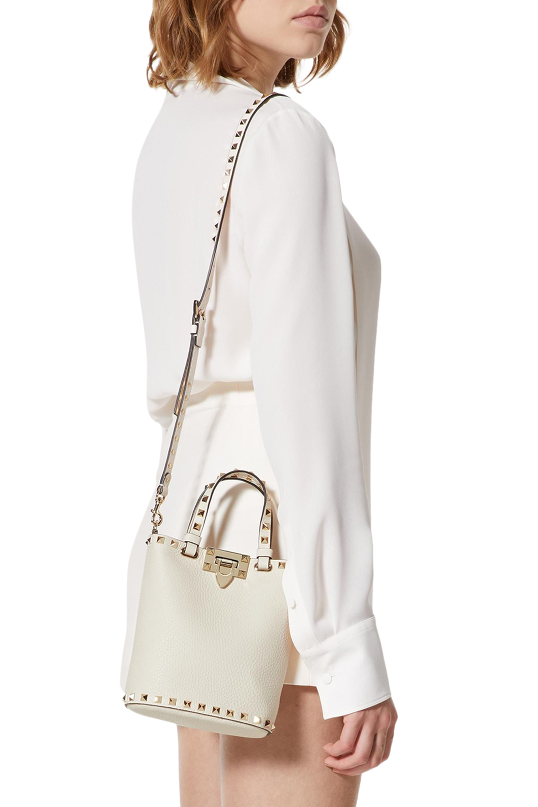 حقيبة كروس بحلي هرمية