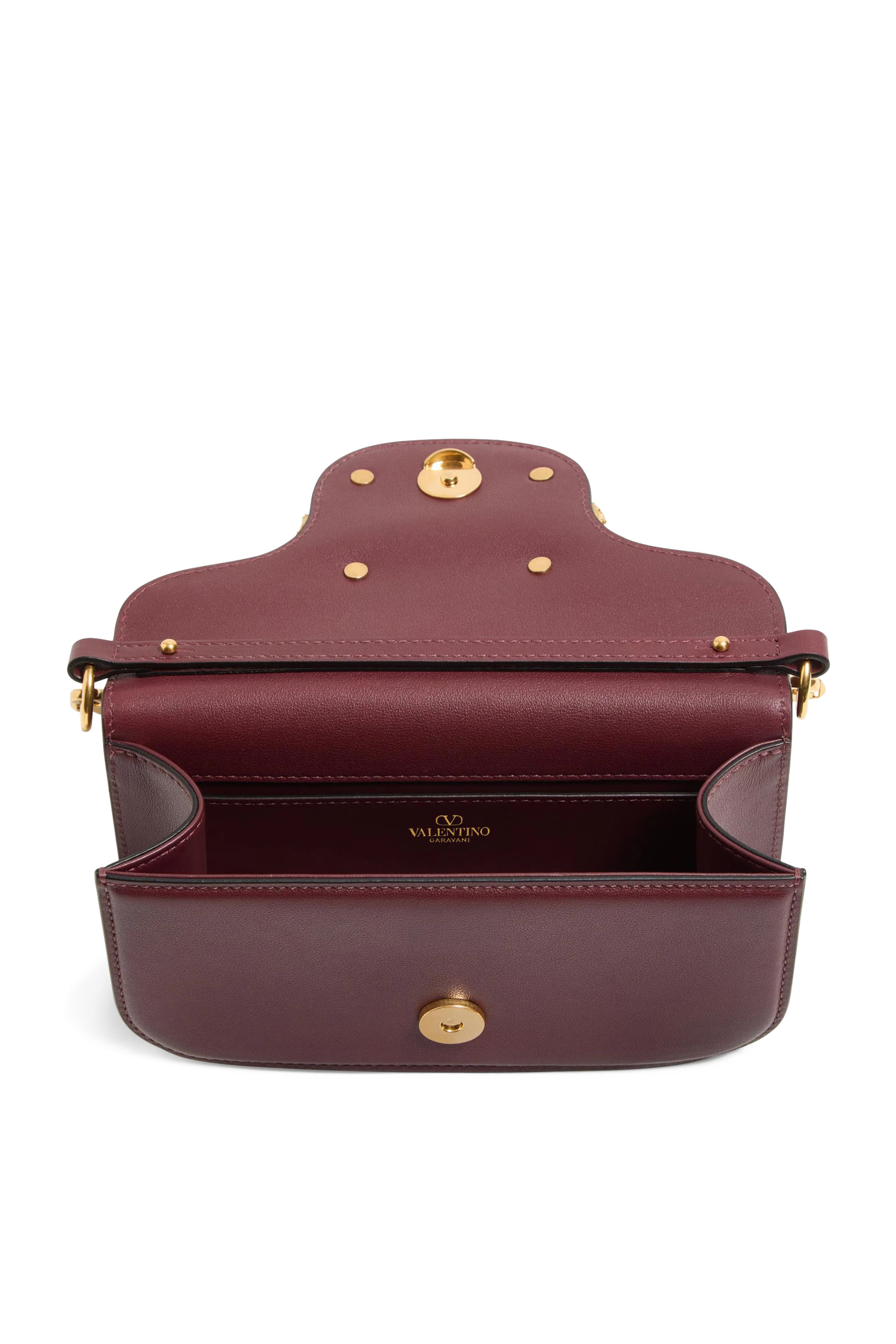 حقيبة كتف لوكو صغيرة بحلي شعار الماركة المرصعة بأحجار