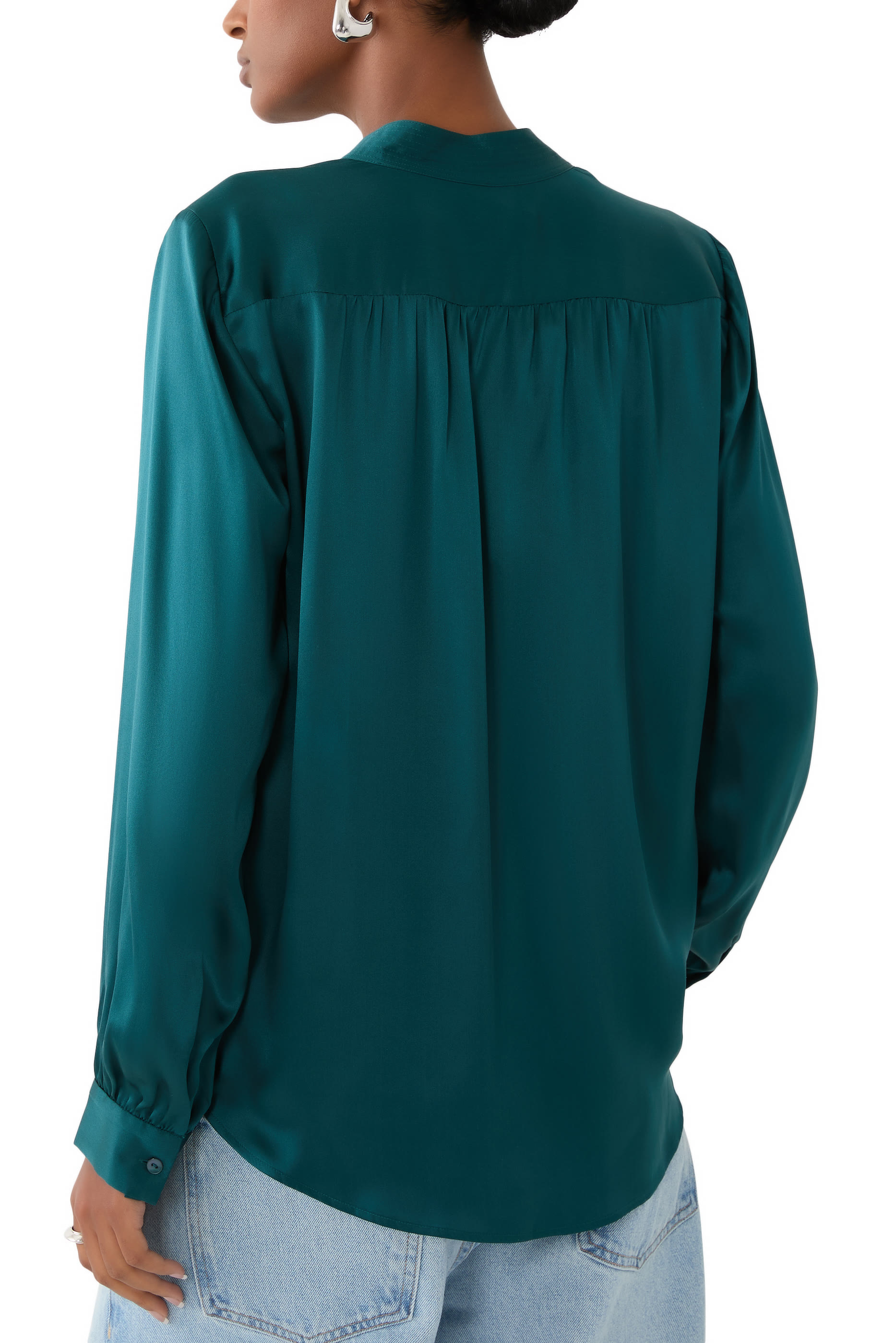 بلوزة بيانكا حرير