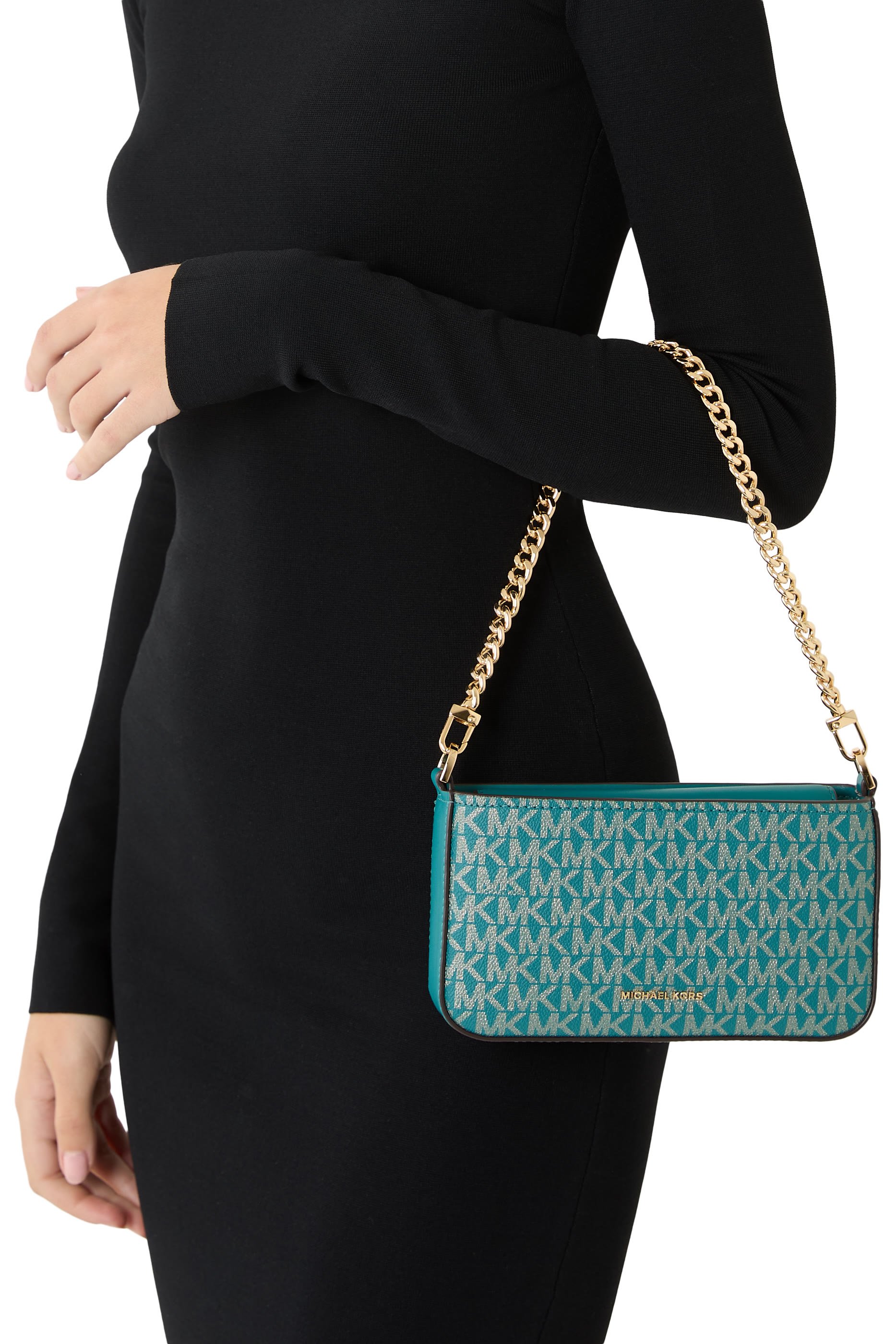 حقيبة بوشيت بريونت صغيرة بشعار الماركة قابلة للتعديل