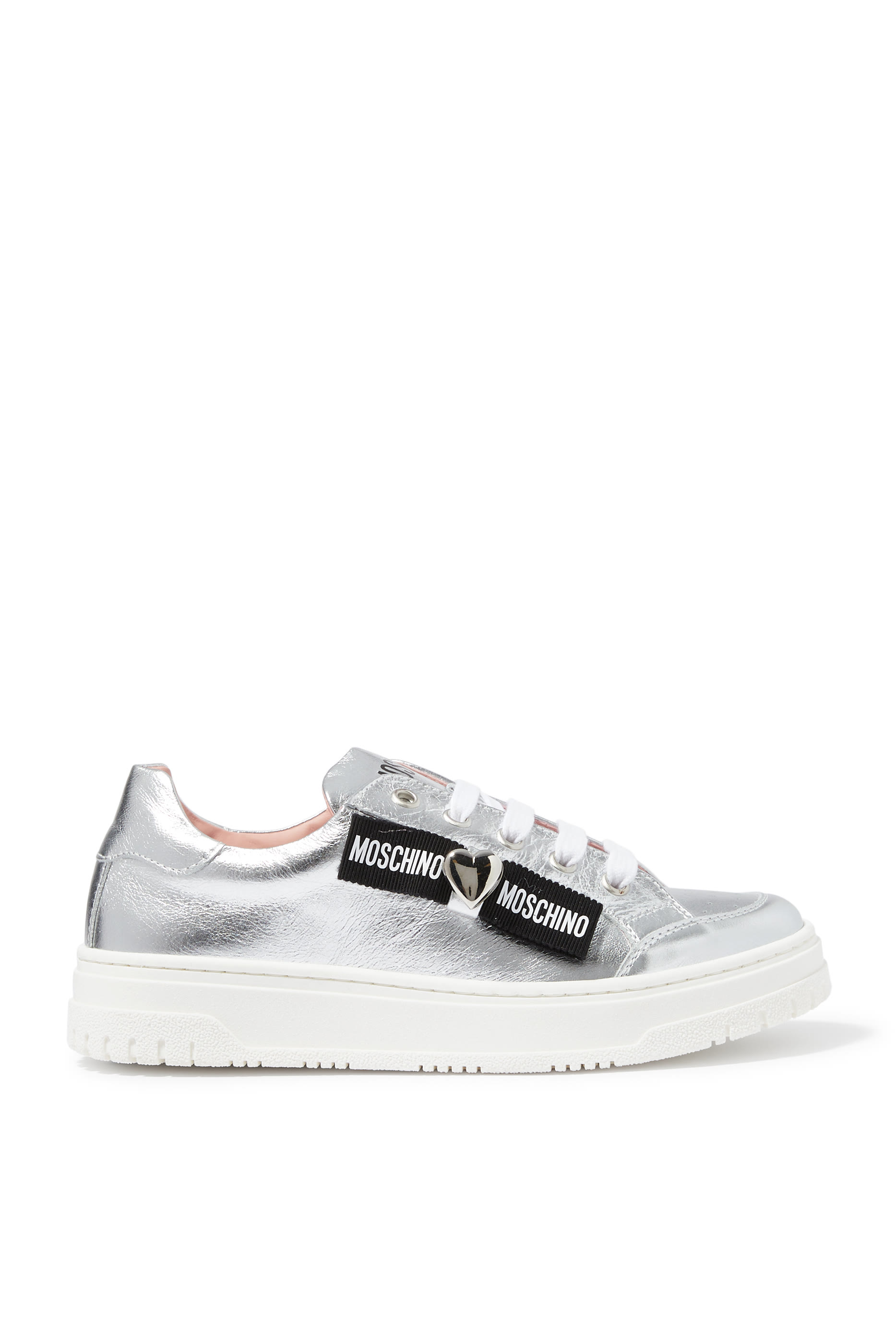 سنيكرز بشريط شعار الماركة للأطفال