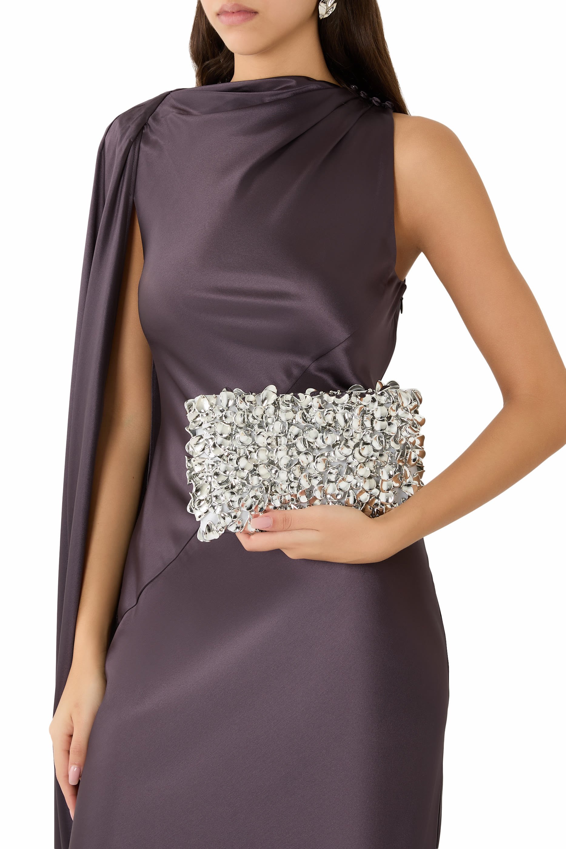 كلاتش ريس مزين بخرز