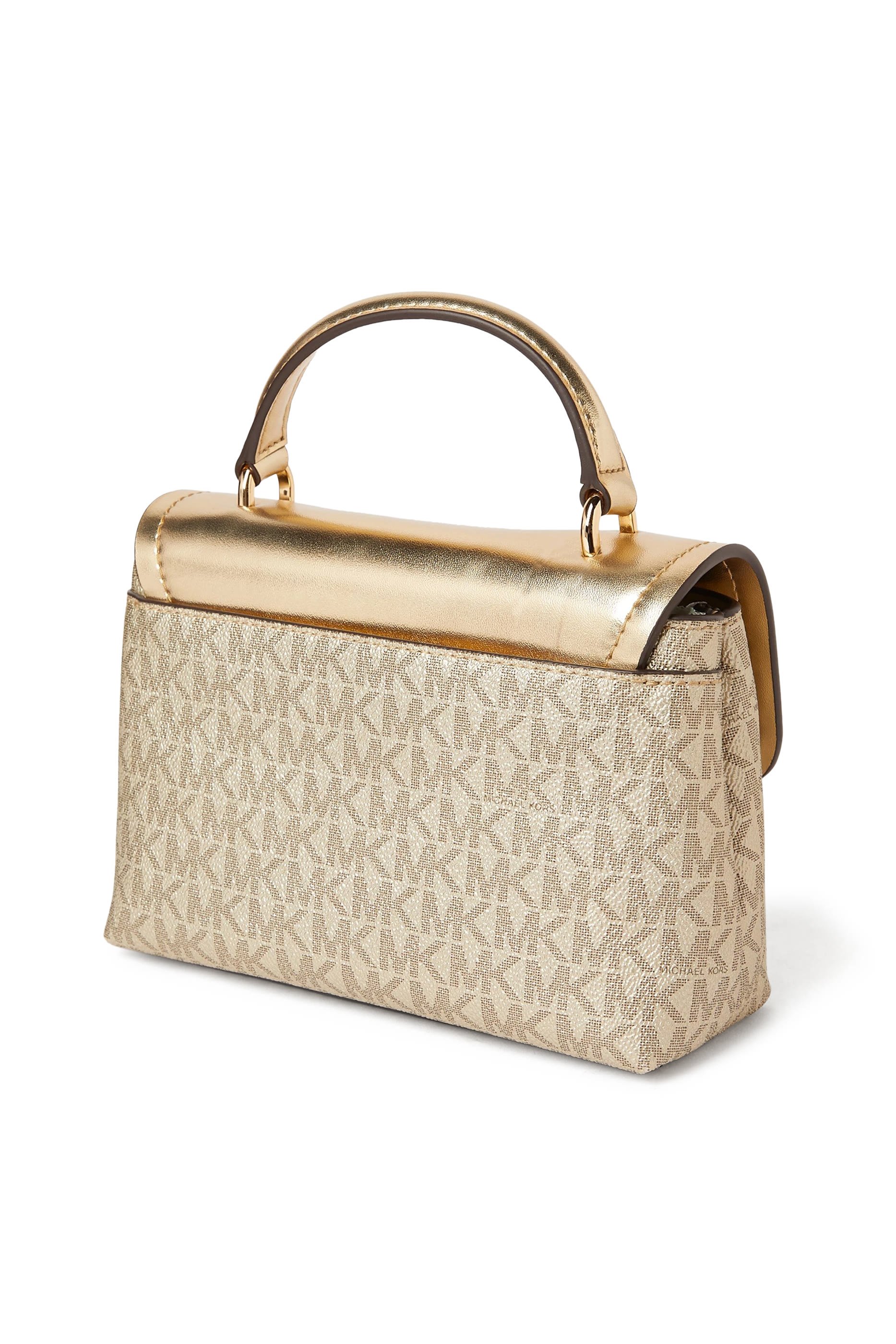 حقيبة كروس بودي تريبيكا قابلة للتحويل صغيرة جدًا بشعار