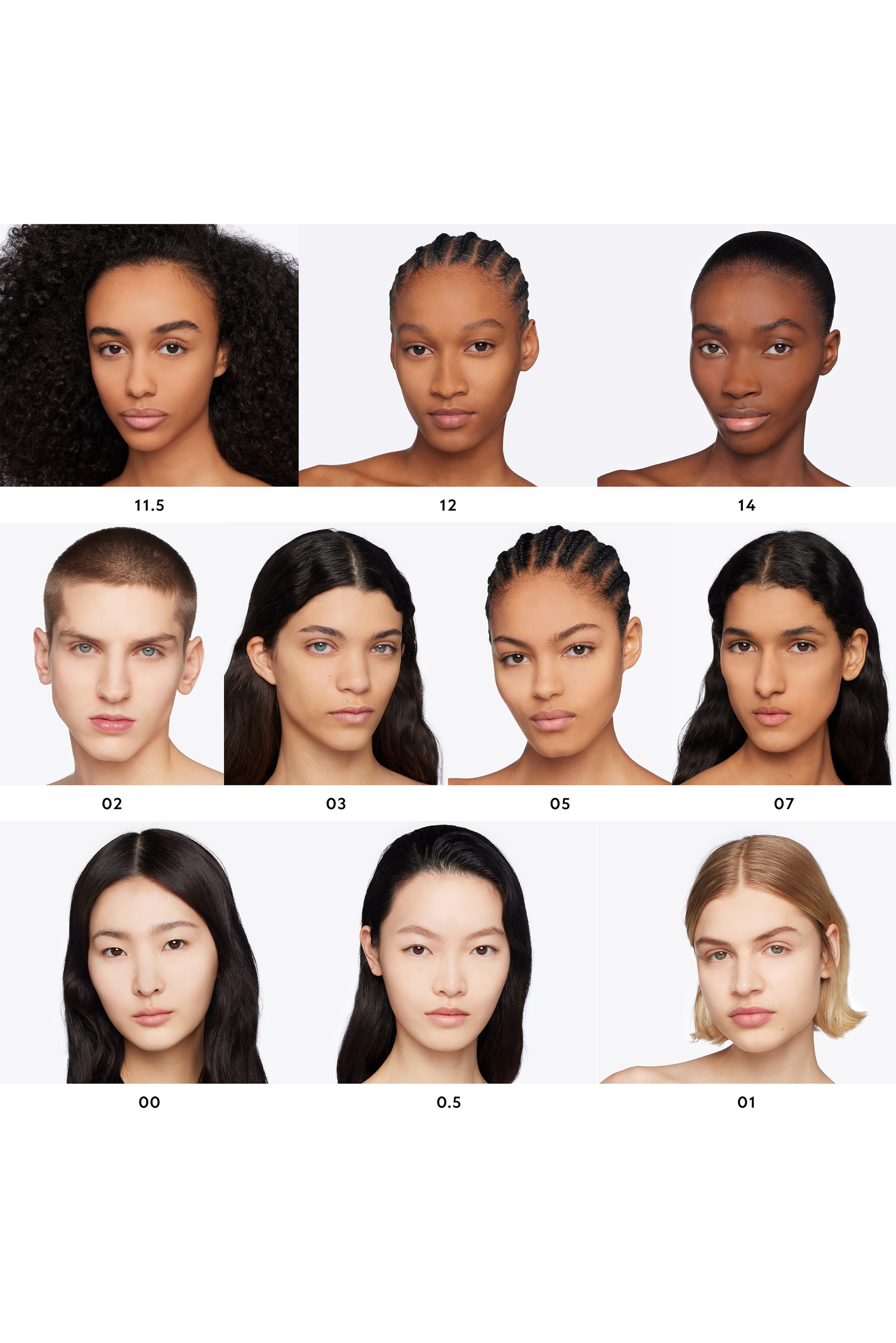 بودرة غير لامعة للوجه