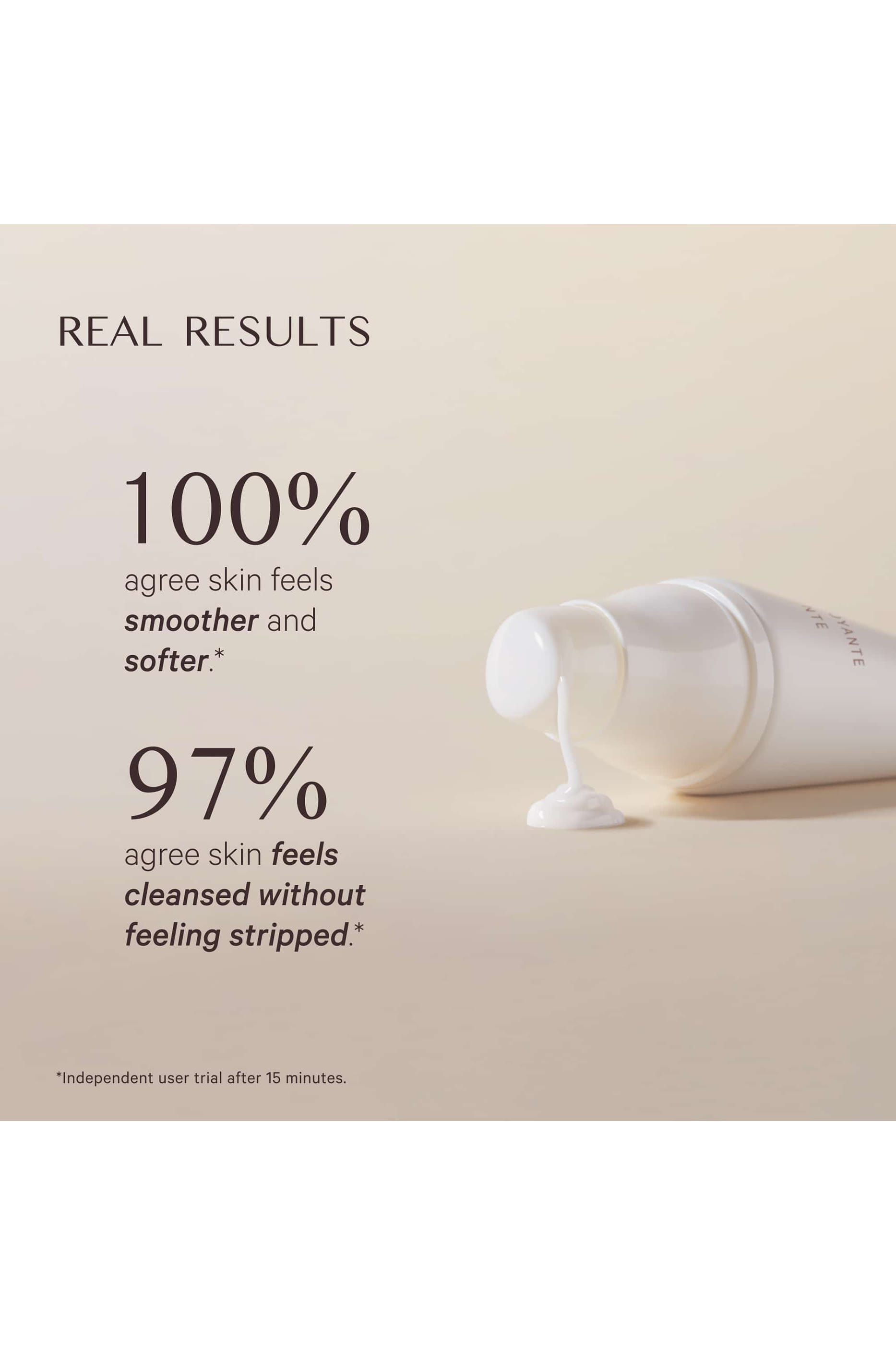 غسول كريمي لتهدئة البشرة