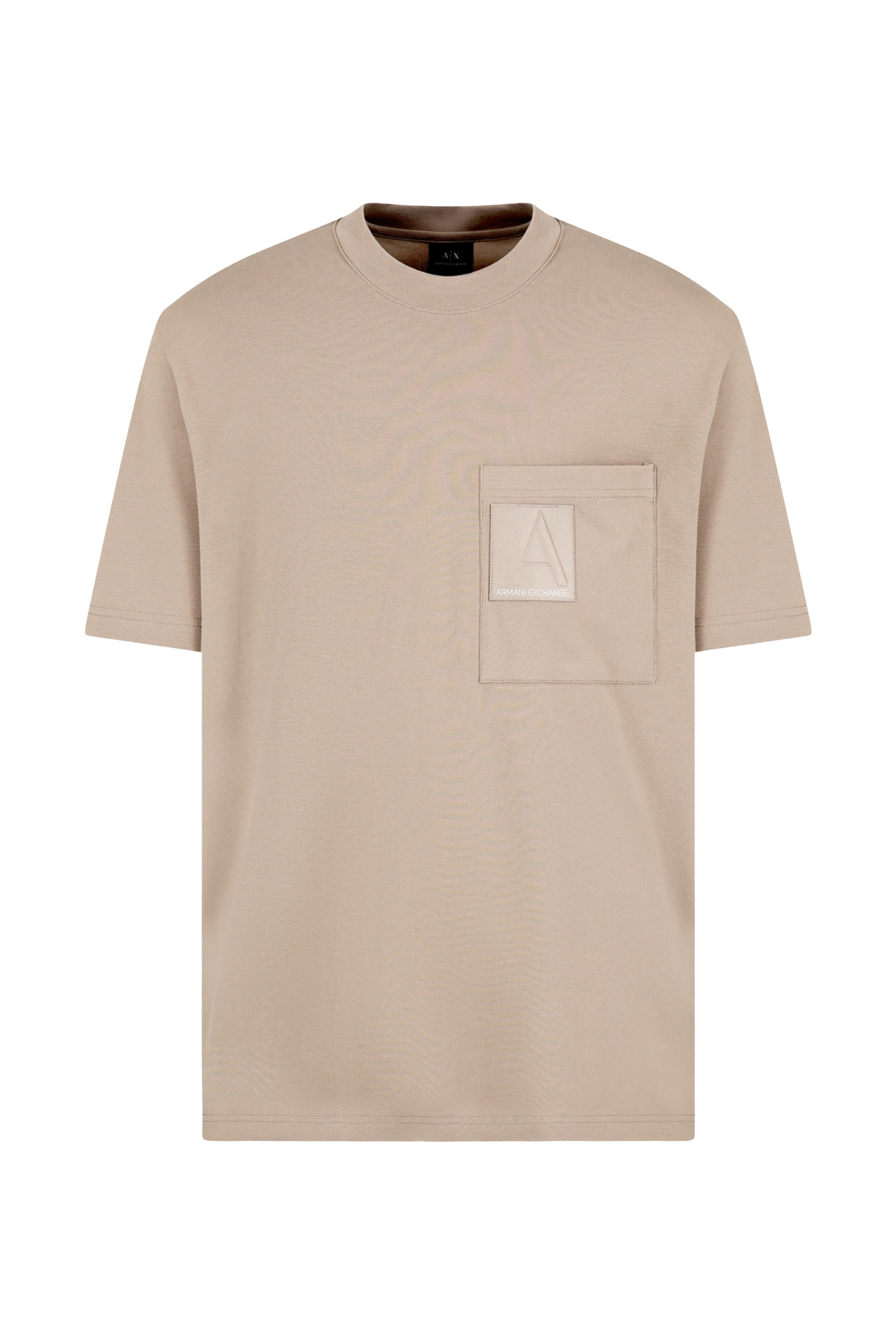 تيشيرت قطن عضوي بشعار الماركة