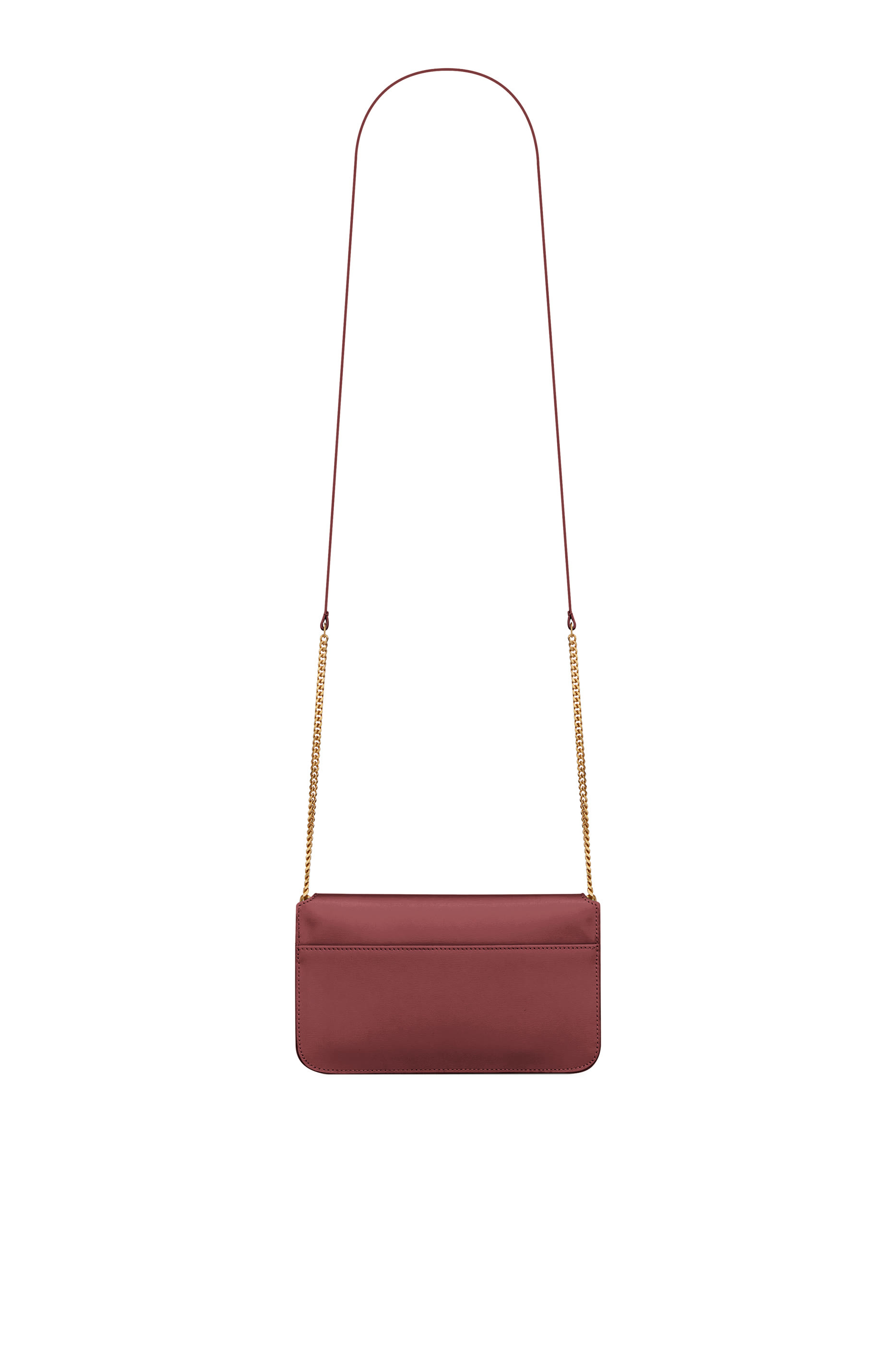 حافظة هاتف بشعار الماركة جلد ناعم