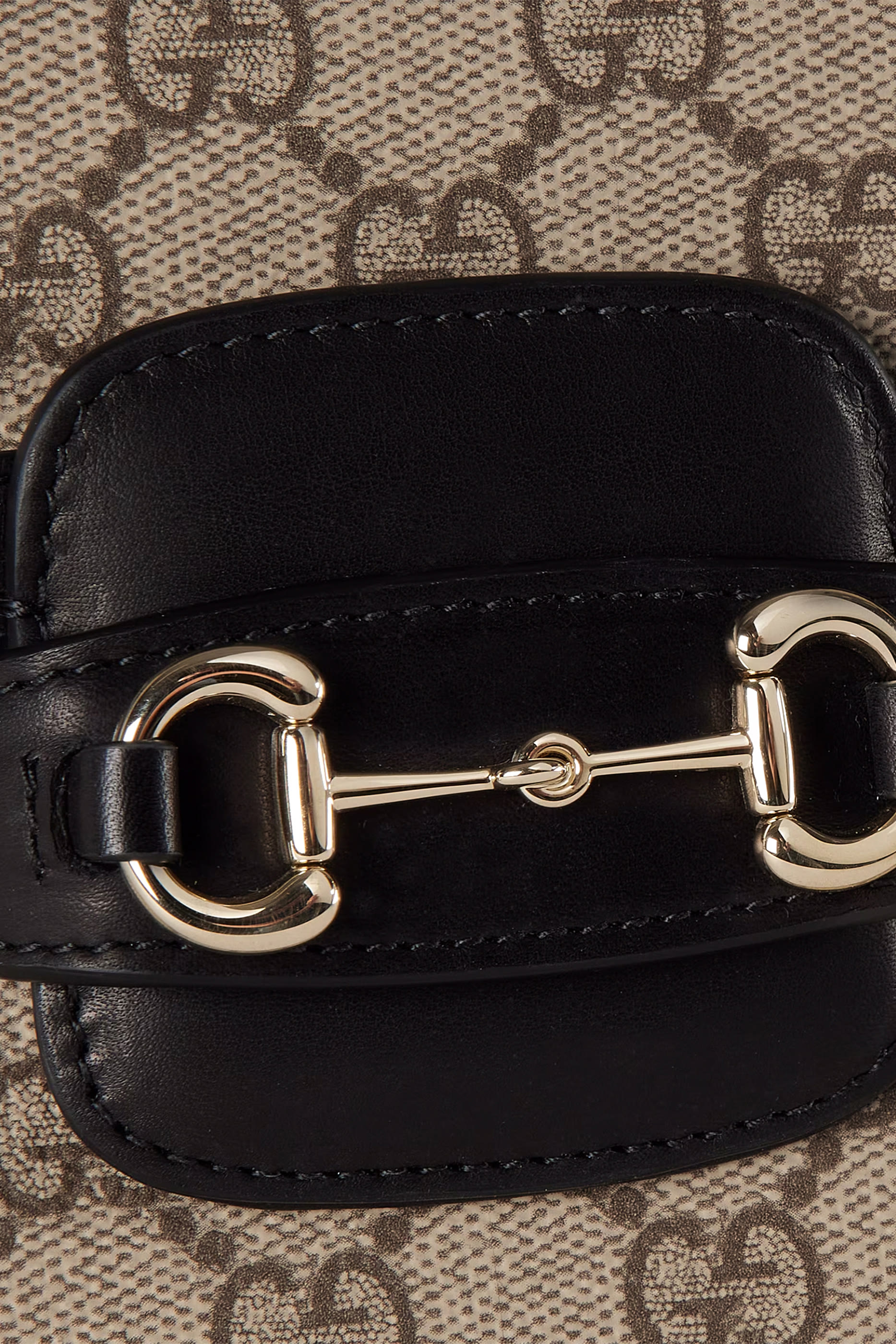 حقيبة 1955 صغيرة بحلية لجام حصان