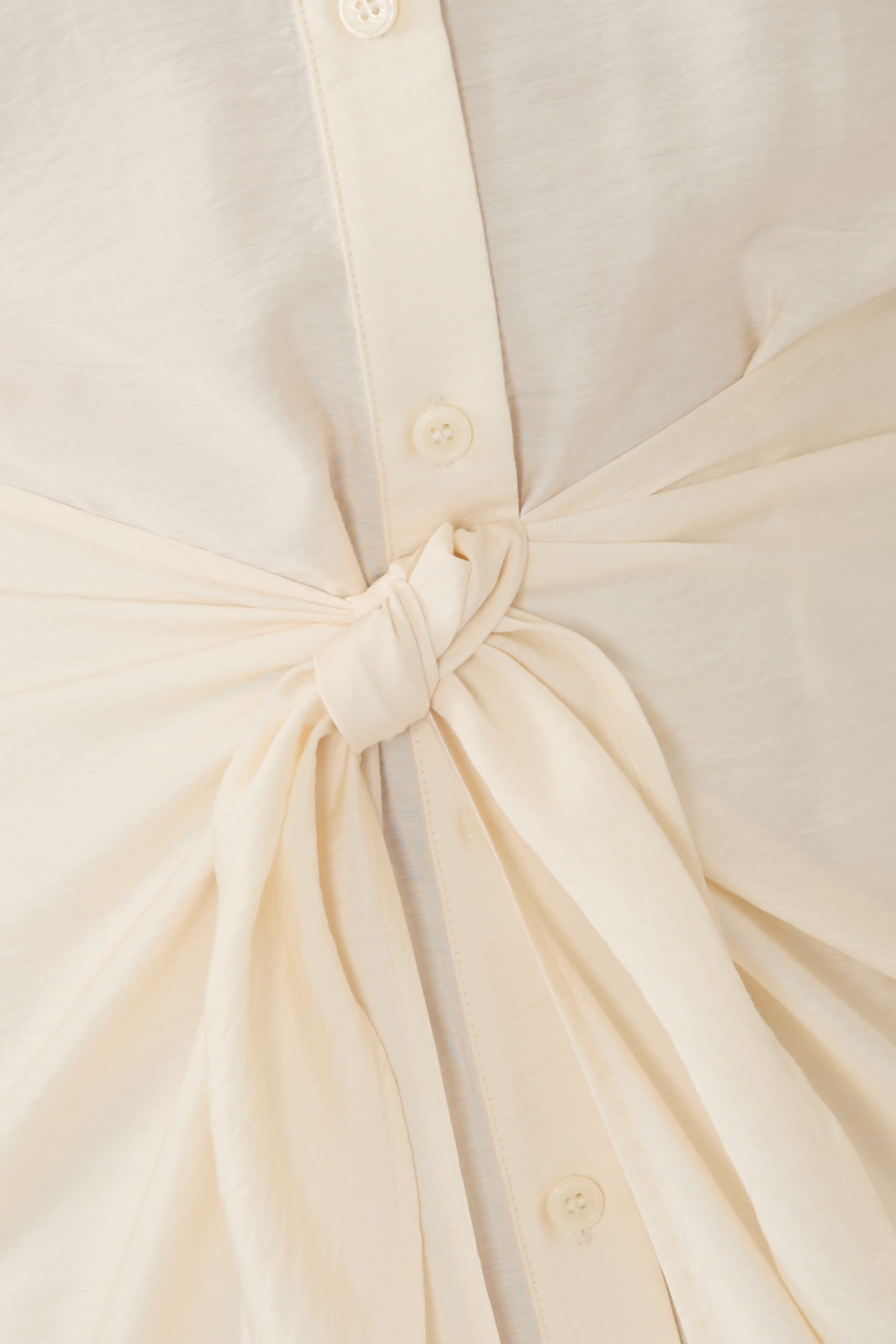 Tie-Up Waist Maxi Dress