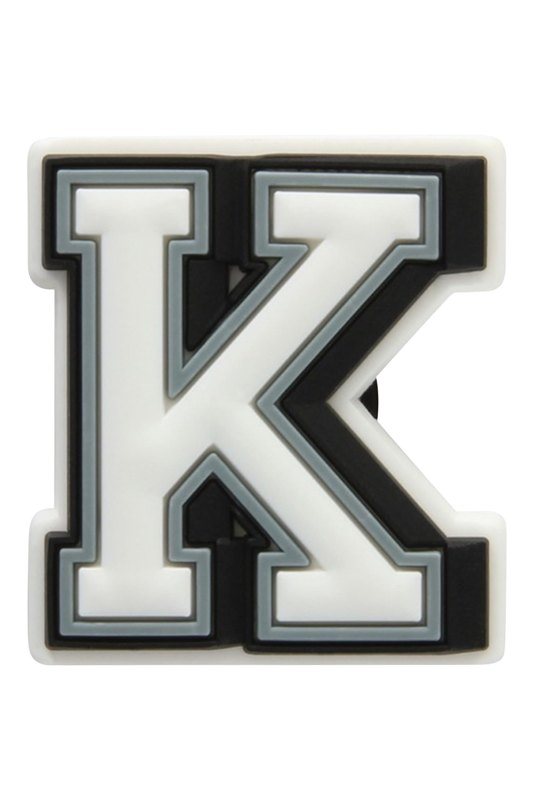 حلية حذاء جيبيتز بتصميم حرف K للأطفال