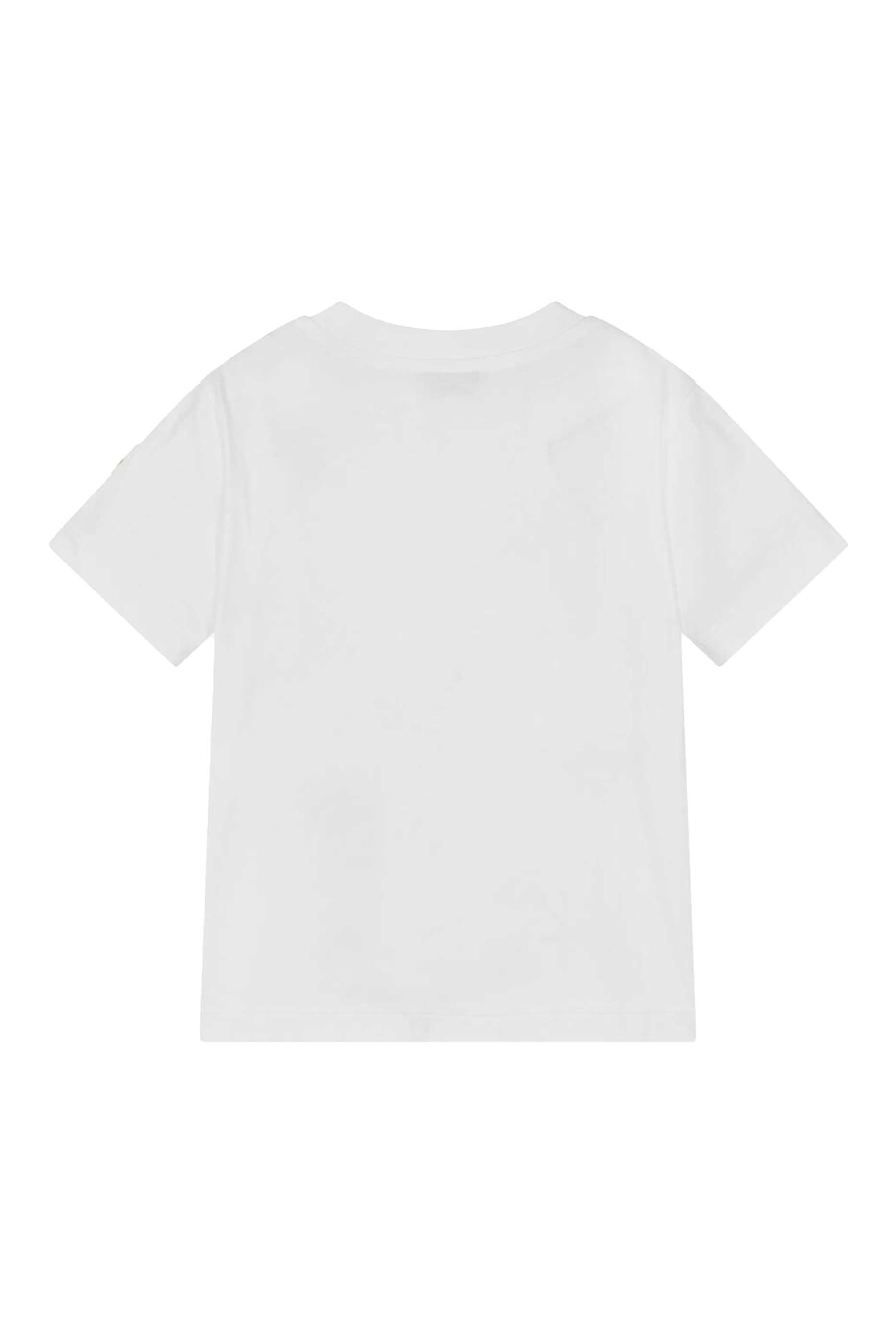 تيشيرت بتفاصيل شعار الماركة للأطفال