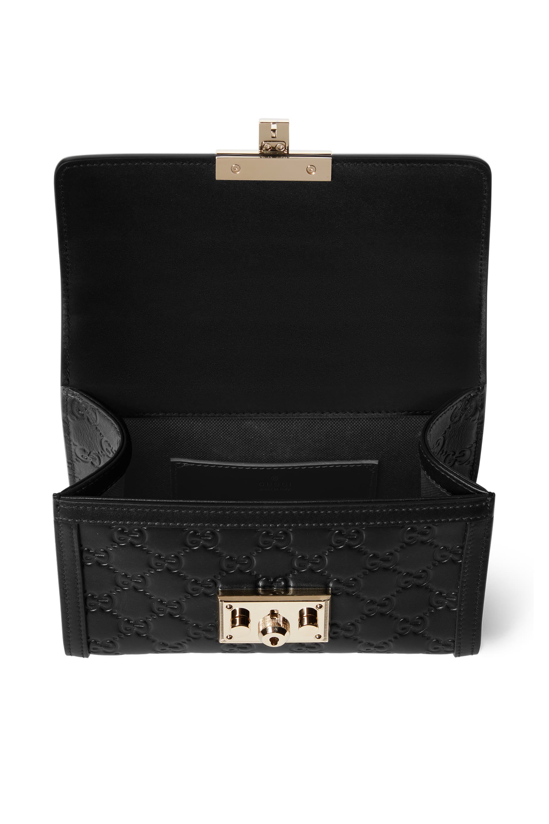 Padlock Small Top Handle Bag