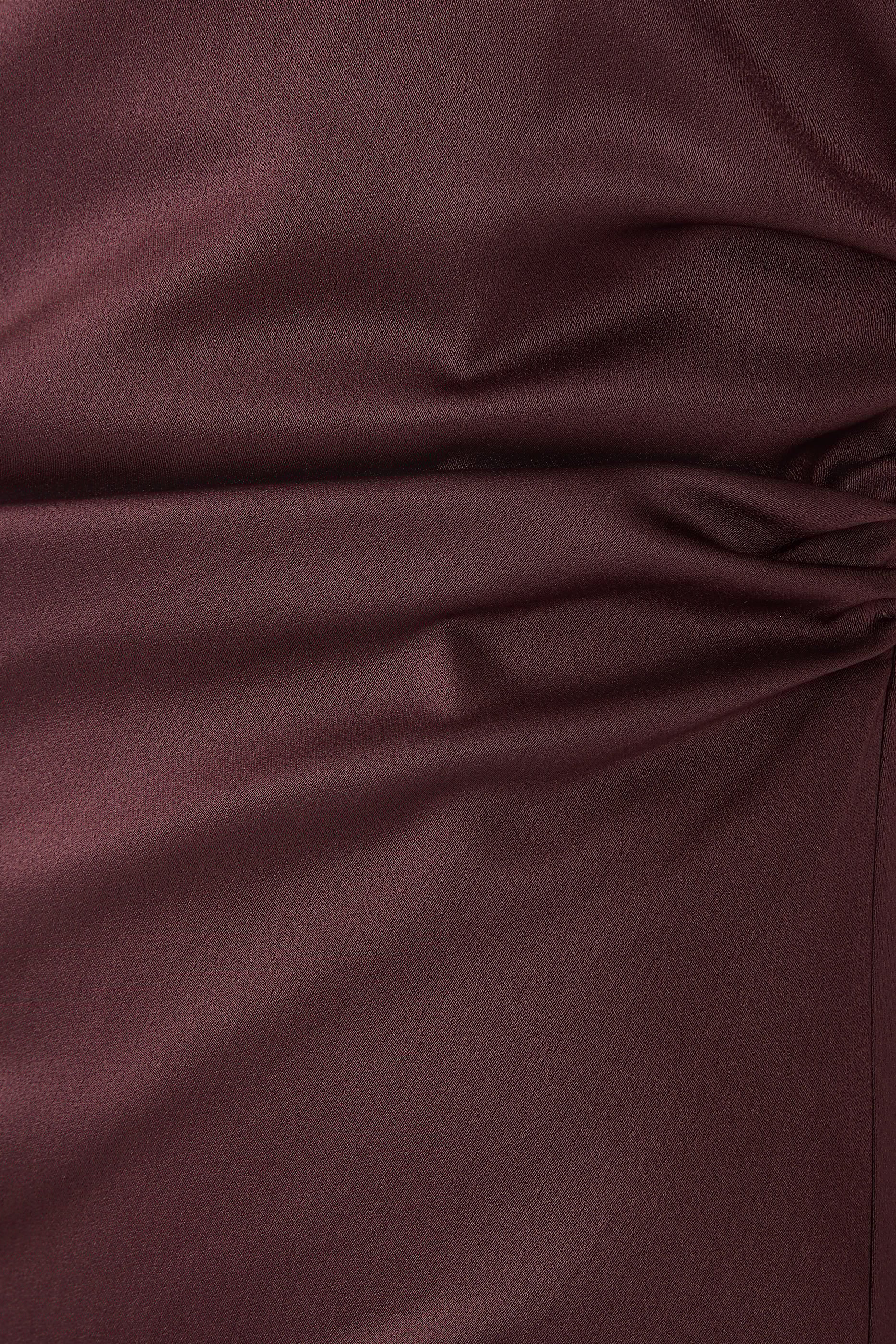 فستان مارابيلا درابيه بقصة متوسطة الطول ساتان