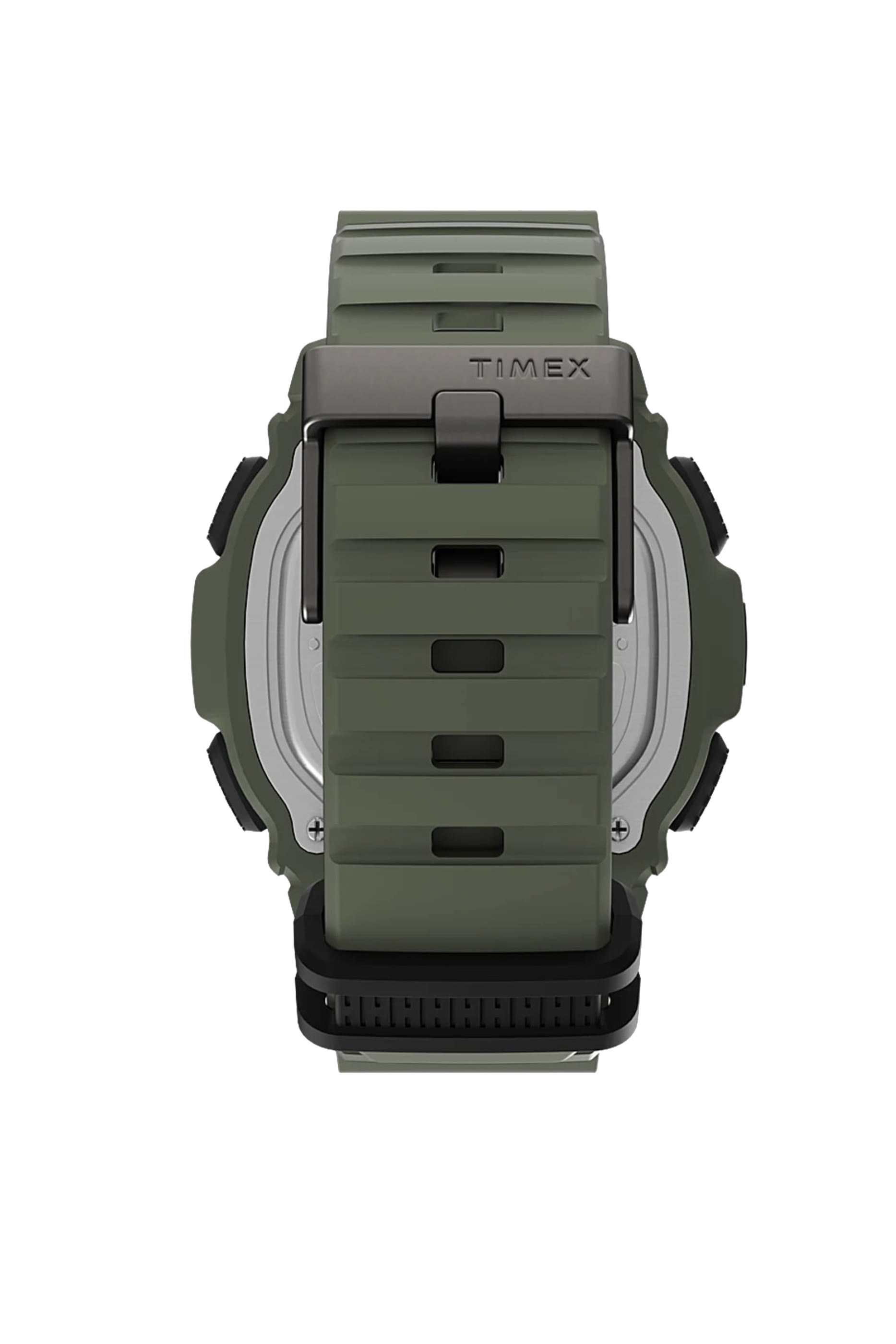 ساعة بسوار سيليكون