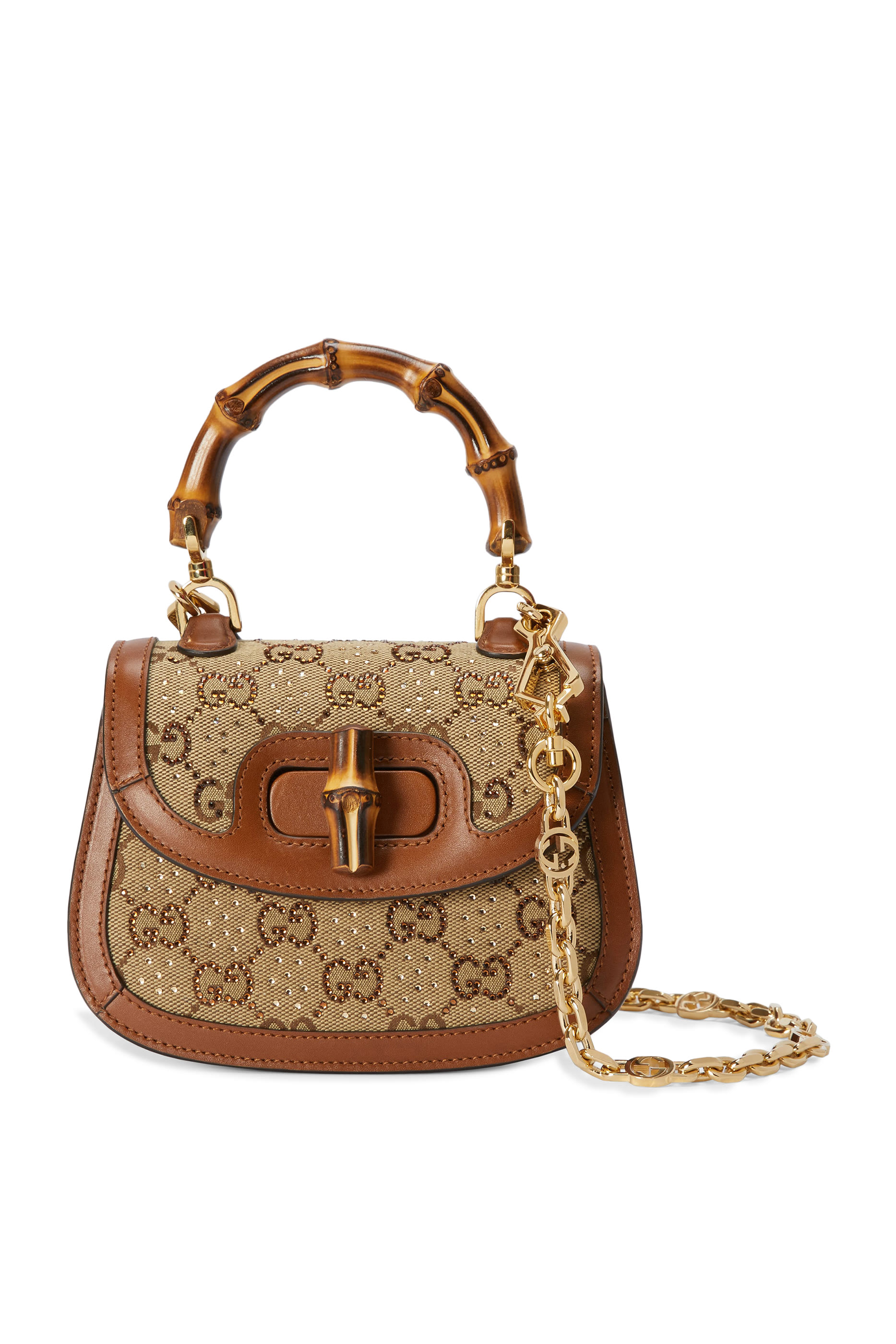 حقيبة بامبو 1974 صغيرة بيد علوية