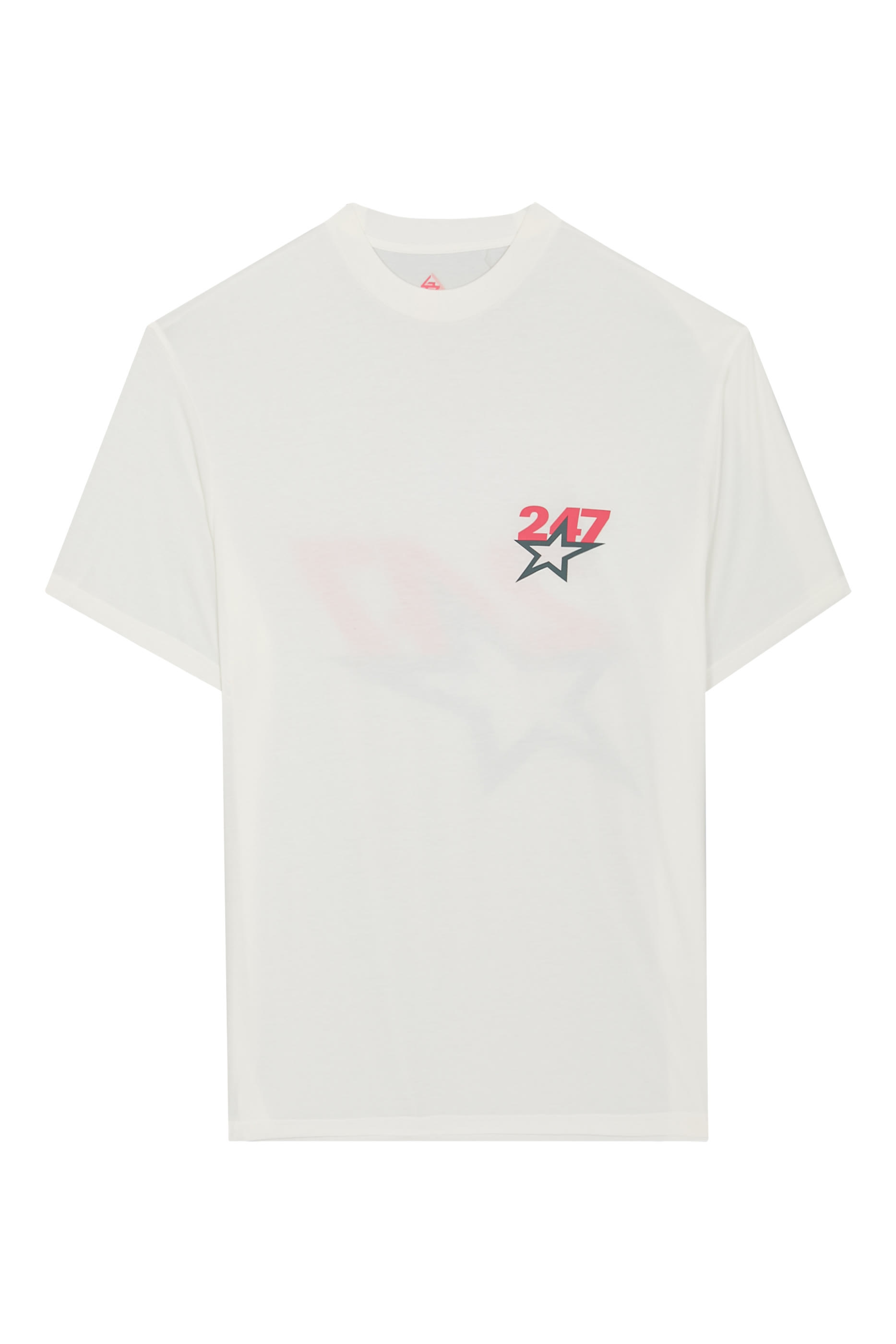 تيشيرت تيم 247 بقصة فضفاضة بطبعة نجمة
