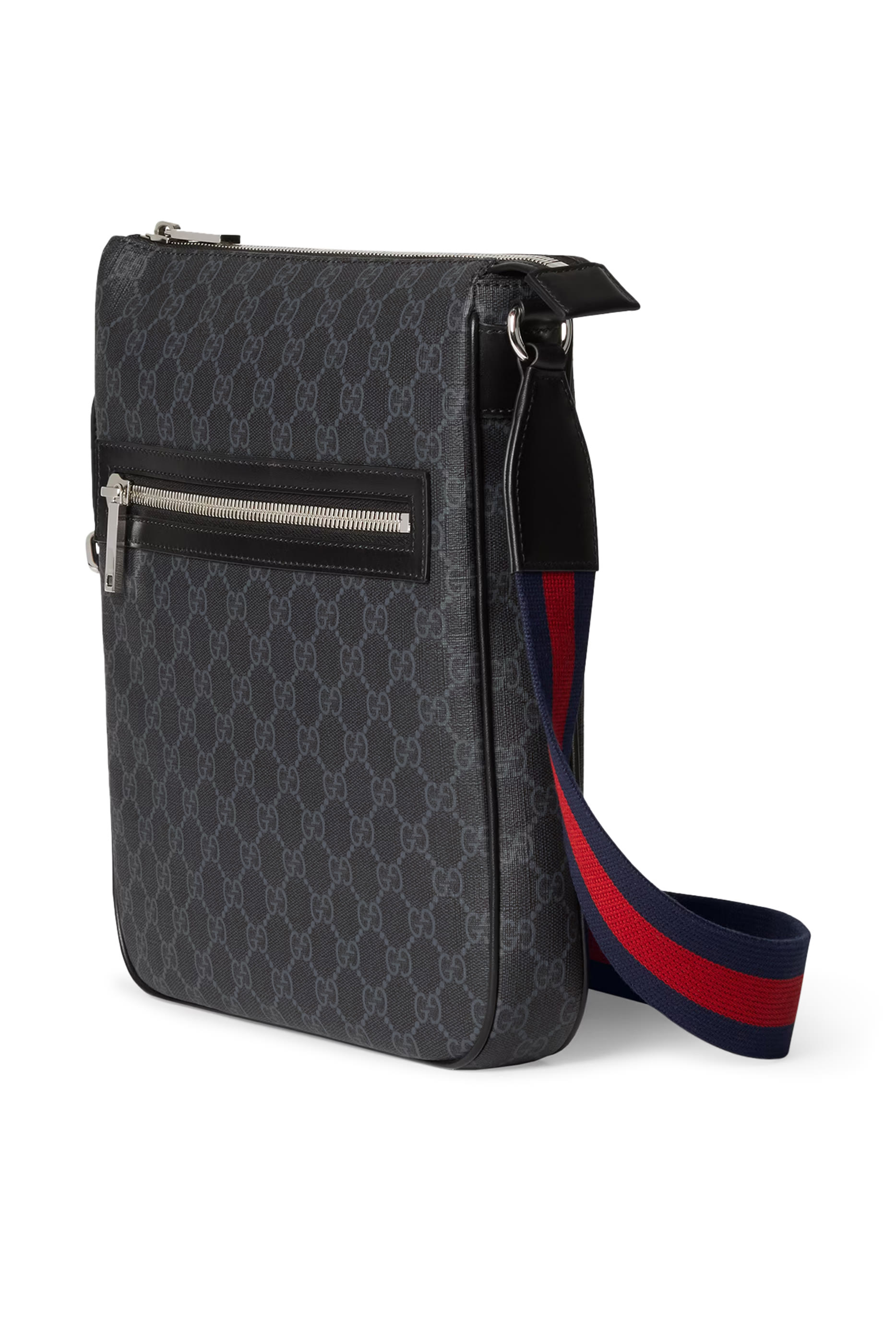 حقيبة كروس بنقشة حرفي شعار الماركة