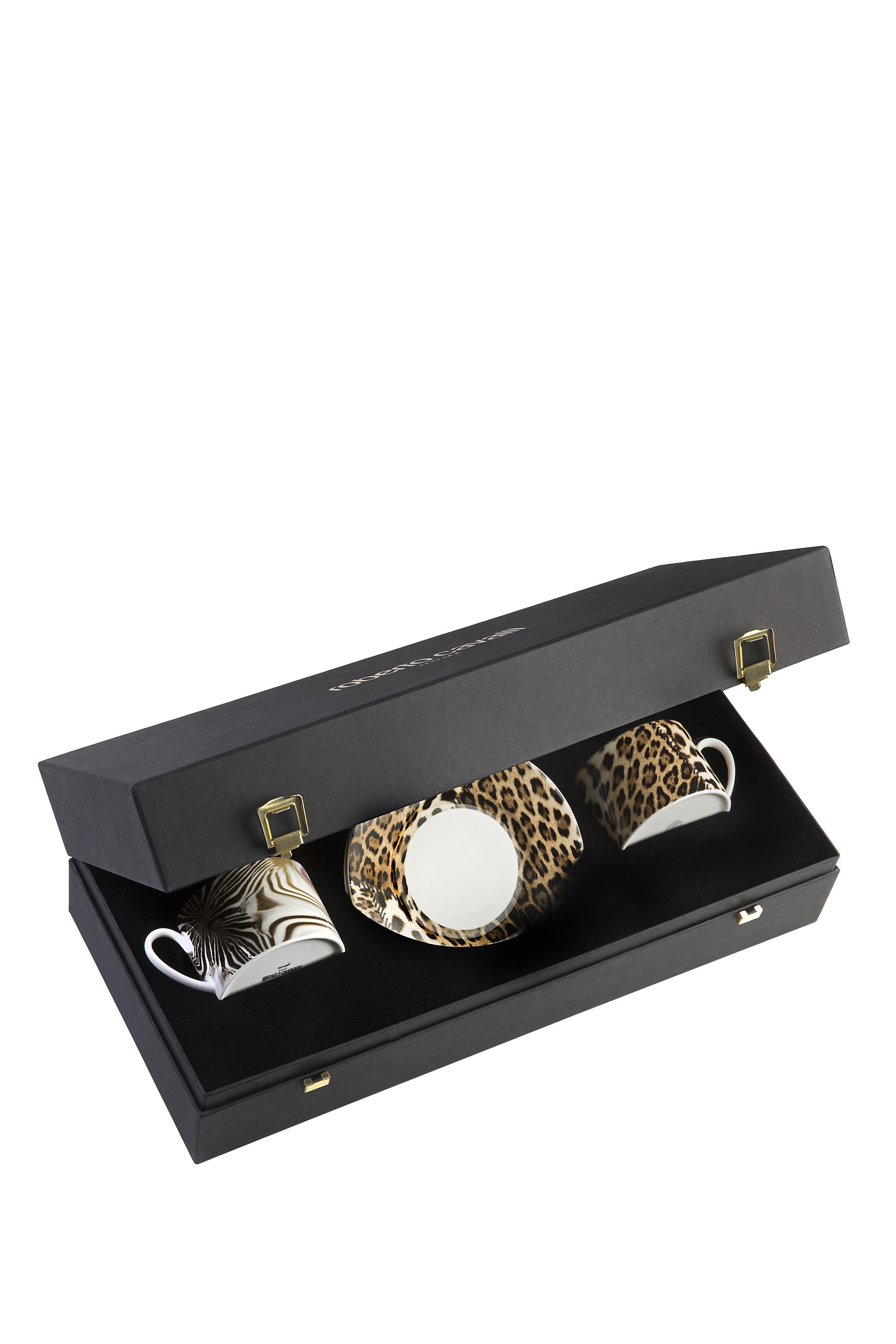 مجموعة أطباق وفناجين شاي أفريكا زيمبابوي وجيربا