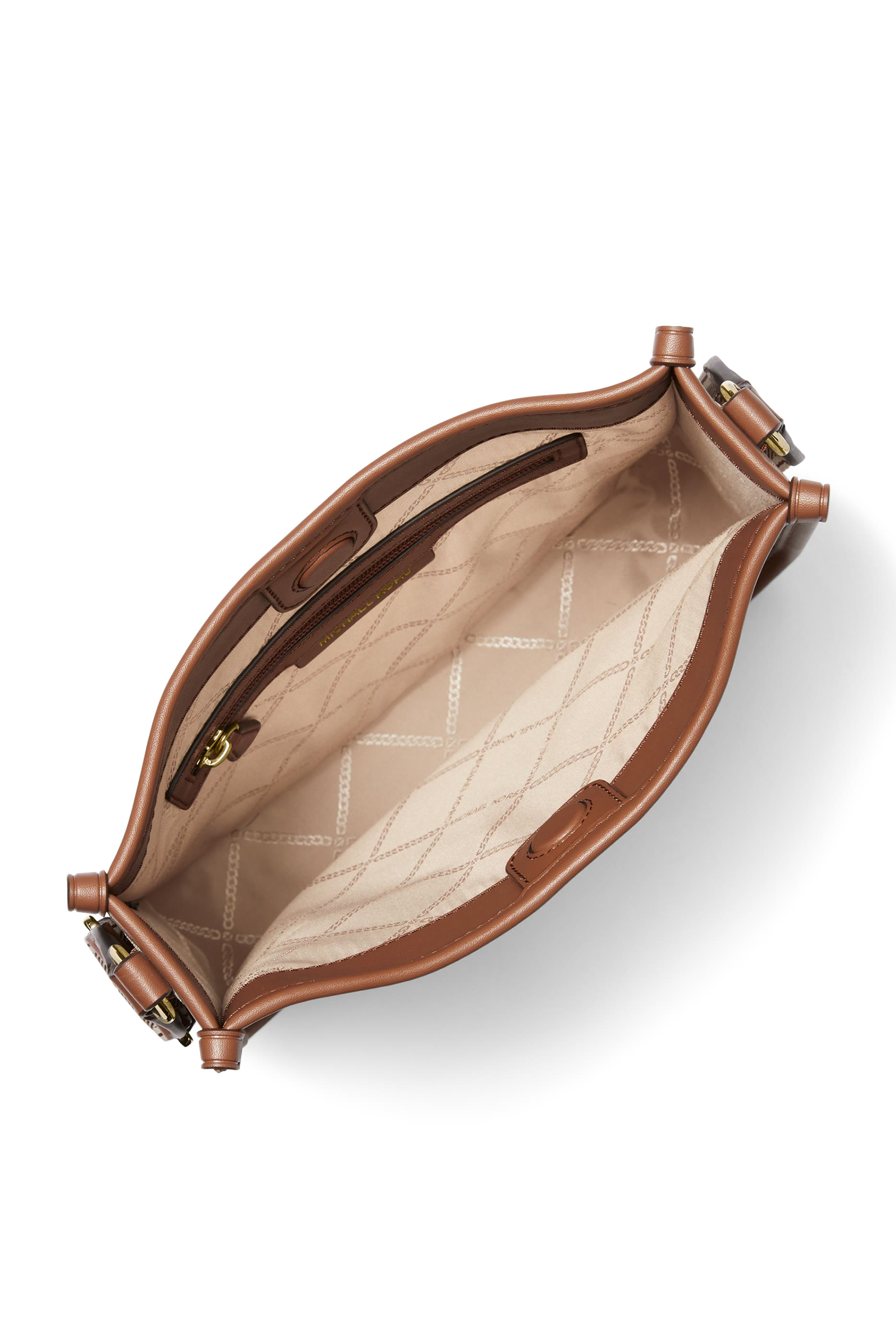 حقيبة مسنجر لويزا كبيرة بنقشة شعار الماركة