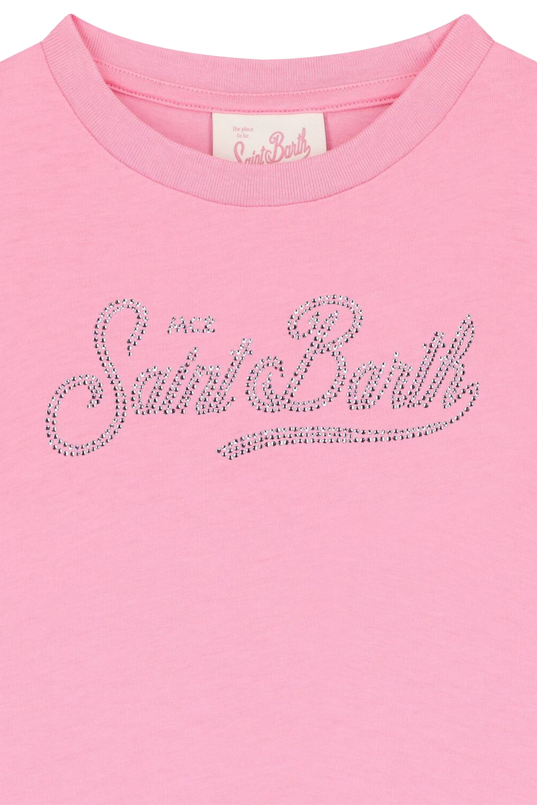 فستان بشعار الماركة قطن للأطفال