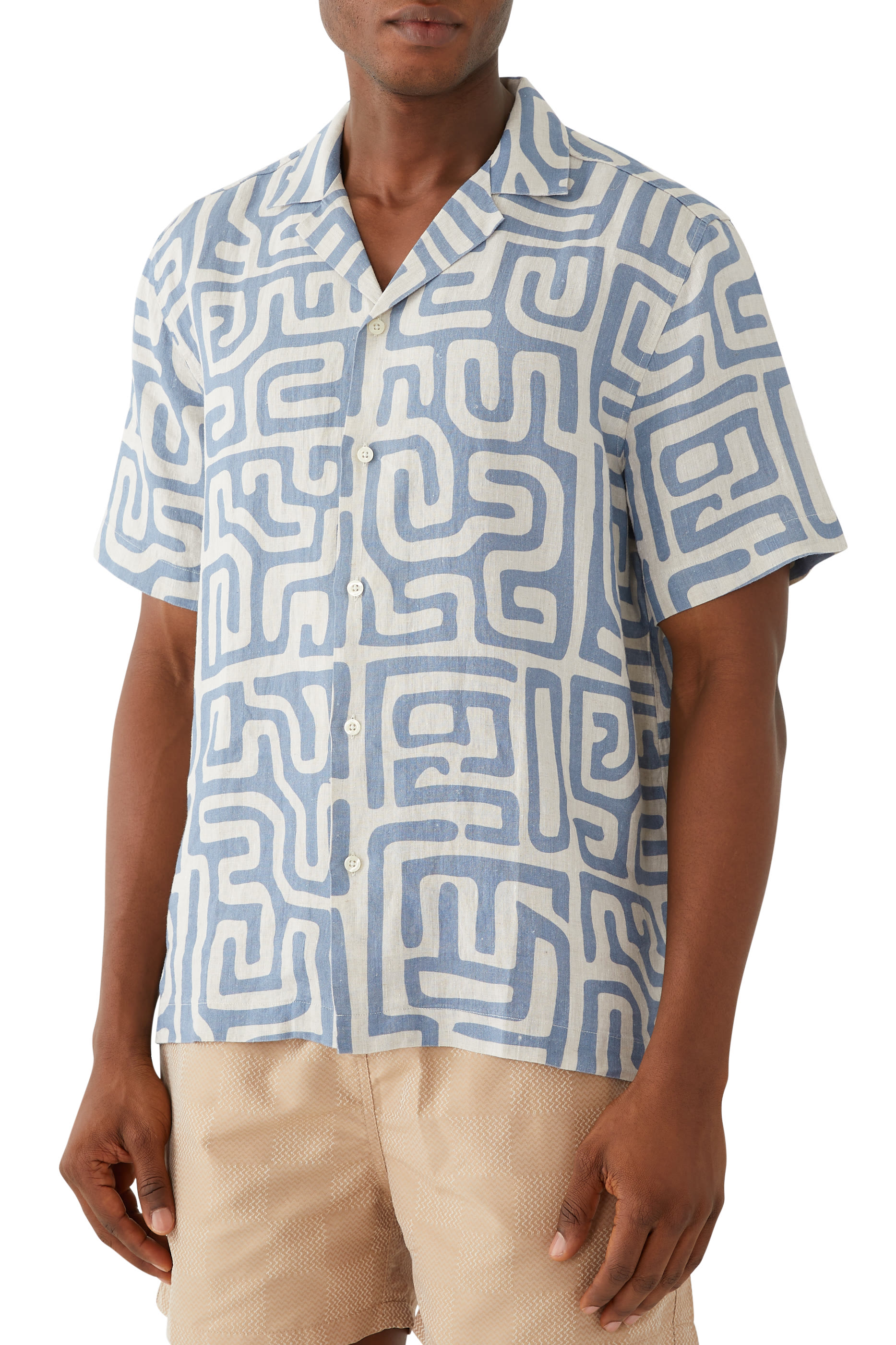 قميص كوبا روبرتو كتان