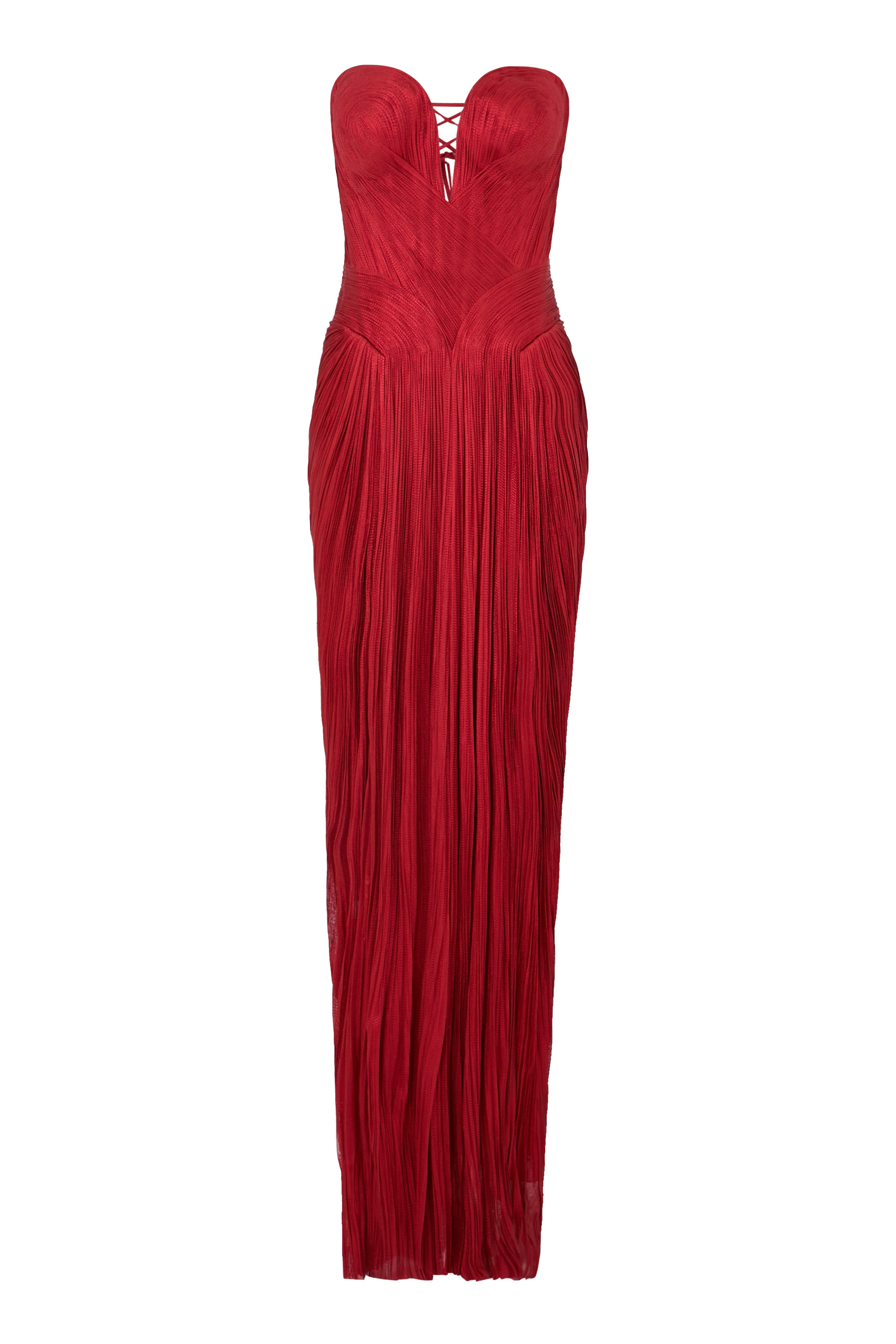 Strapless Evening Dress