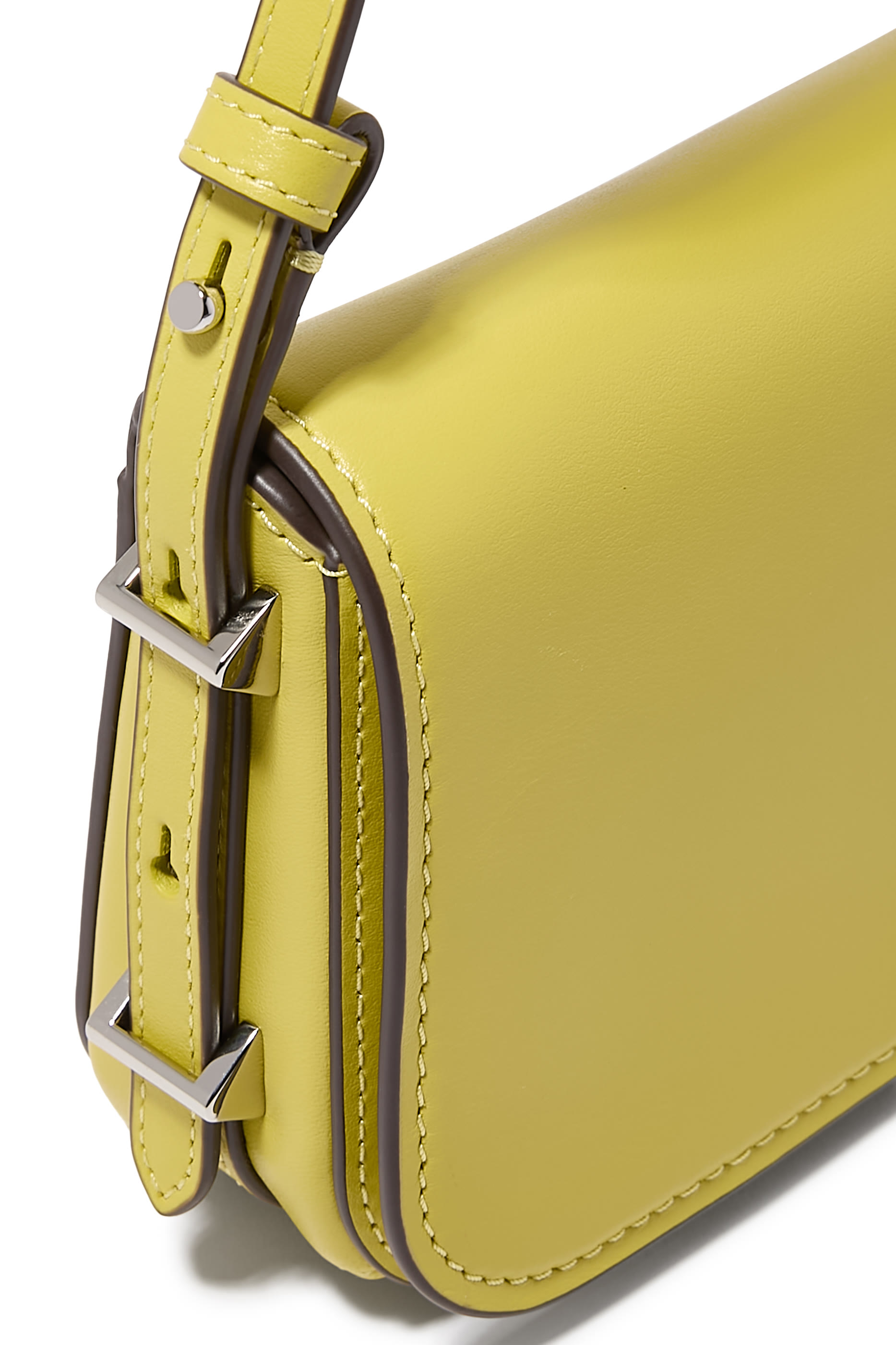 حقيبة كتف ليف جلد ناعم