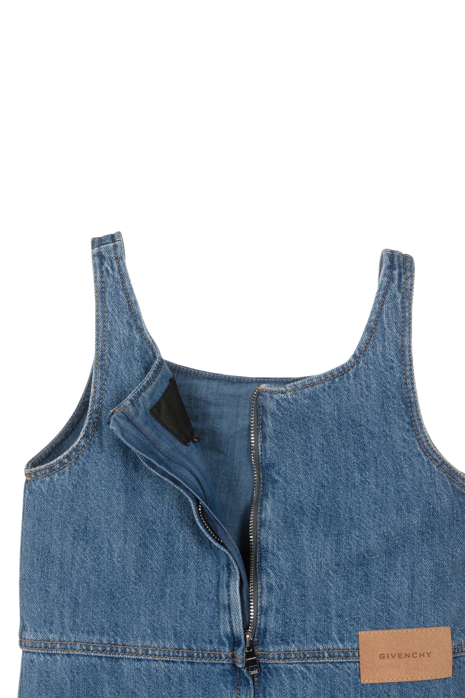 Kids Fit and Flare Denim Dress