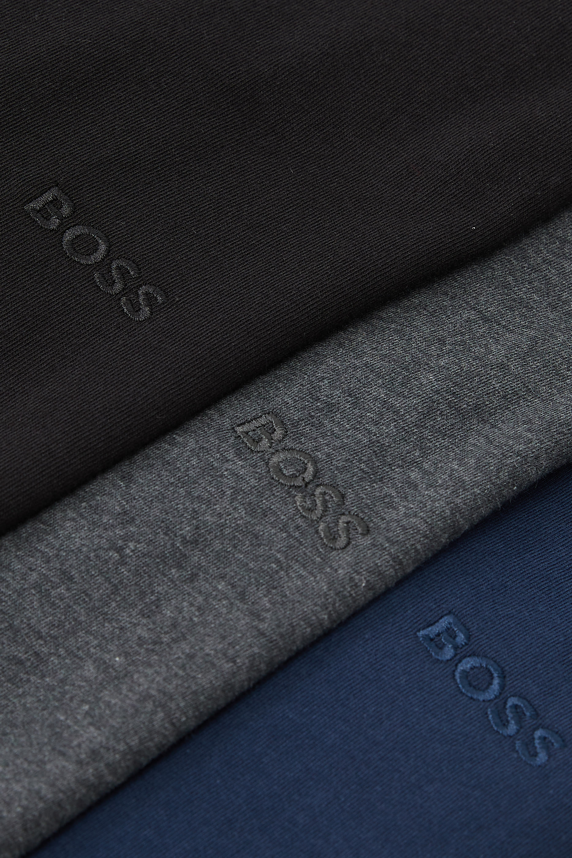 Cotton V-Neck T-Shirt, Set of 3