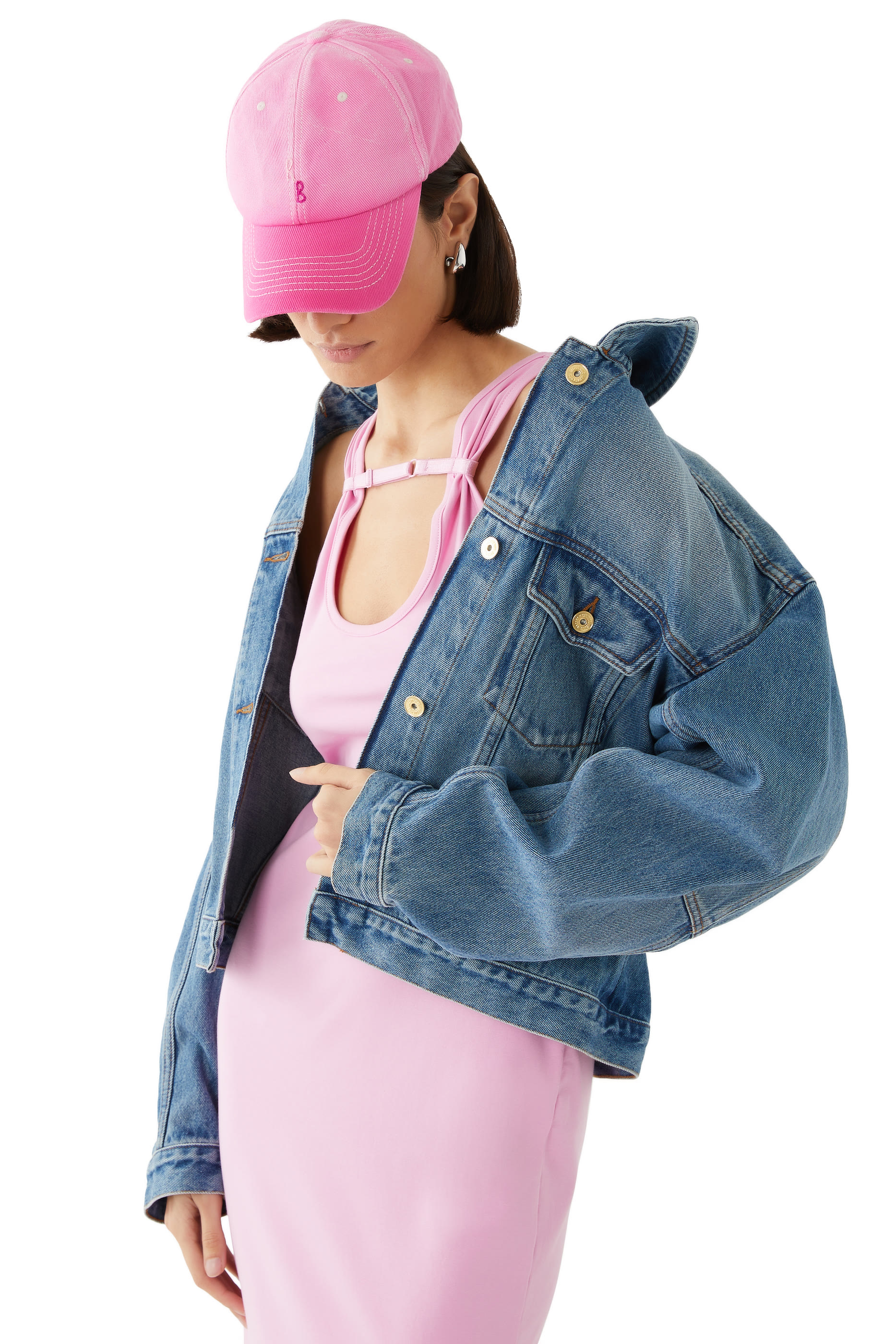 قبعة بيسبول مصبوغة يدويًا