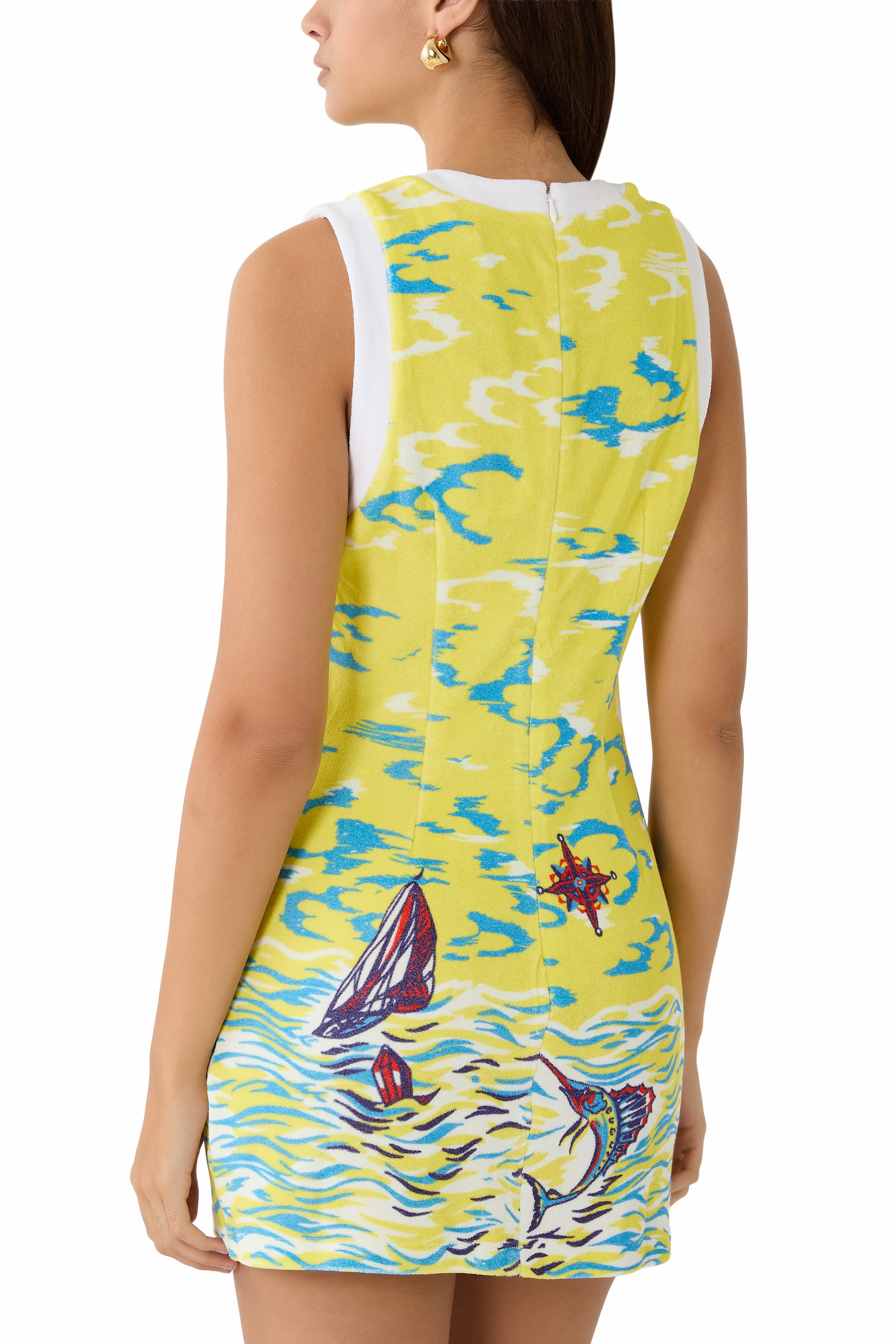 فستان كومو للإرتداء فوق ملابس السباحة