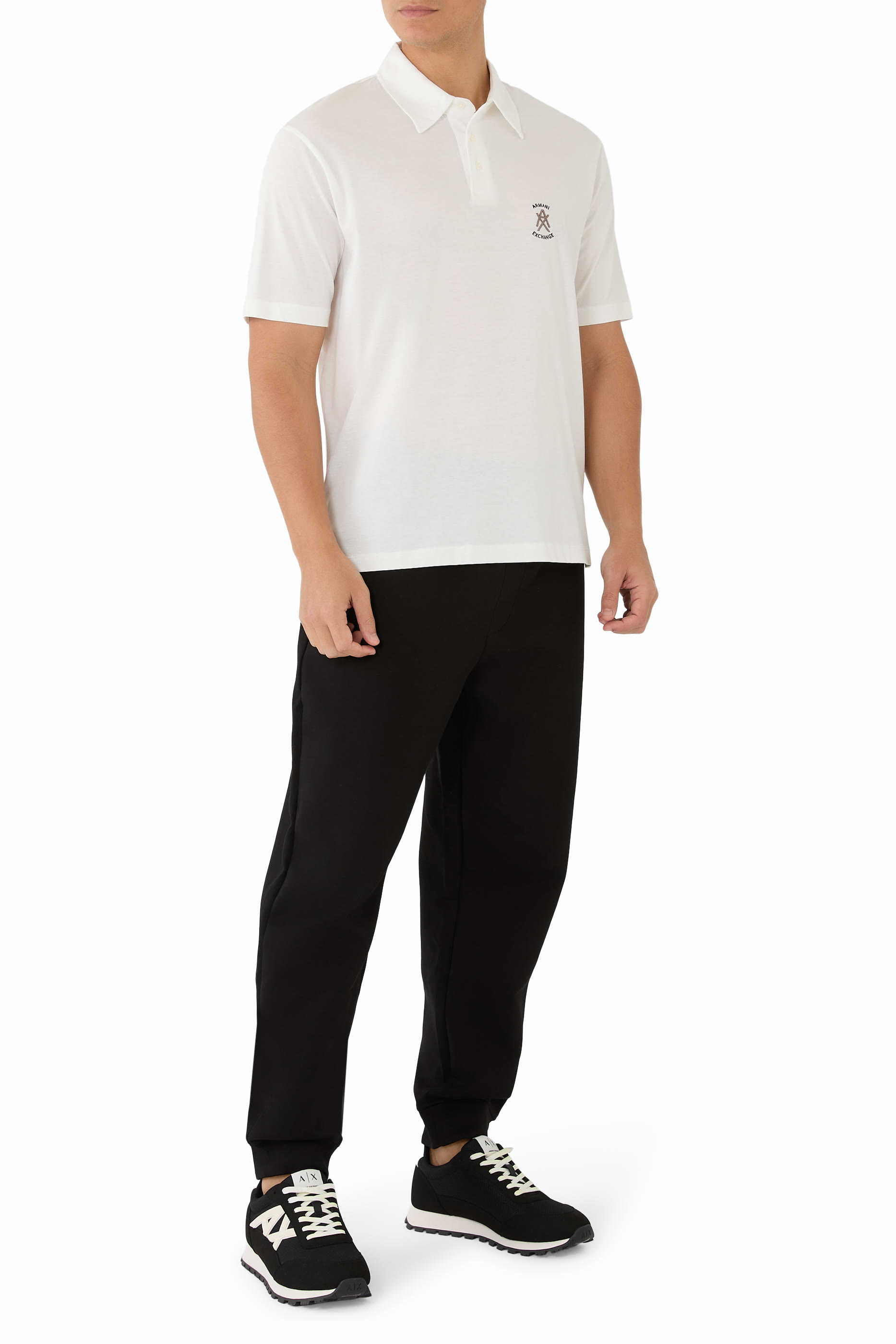 قميص بولو بشعار الماركة