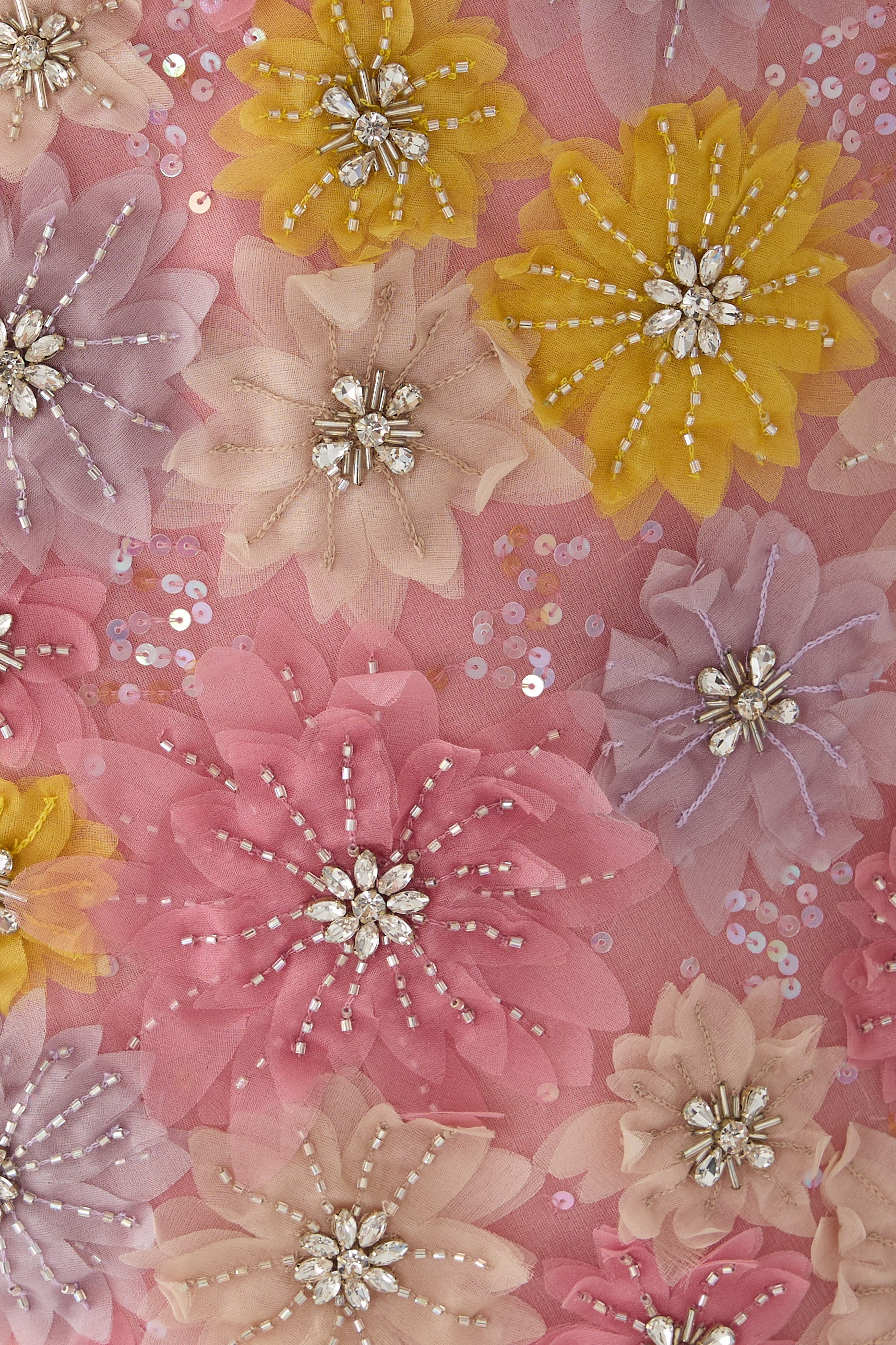 تنورة بنقشة زهور صغيرة قصيرة