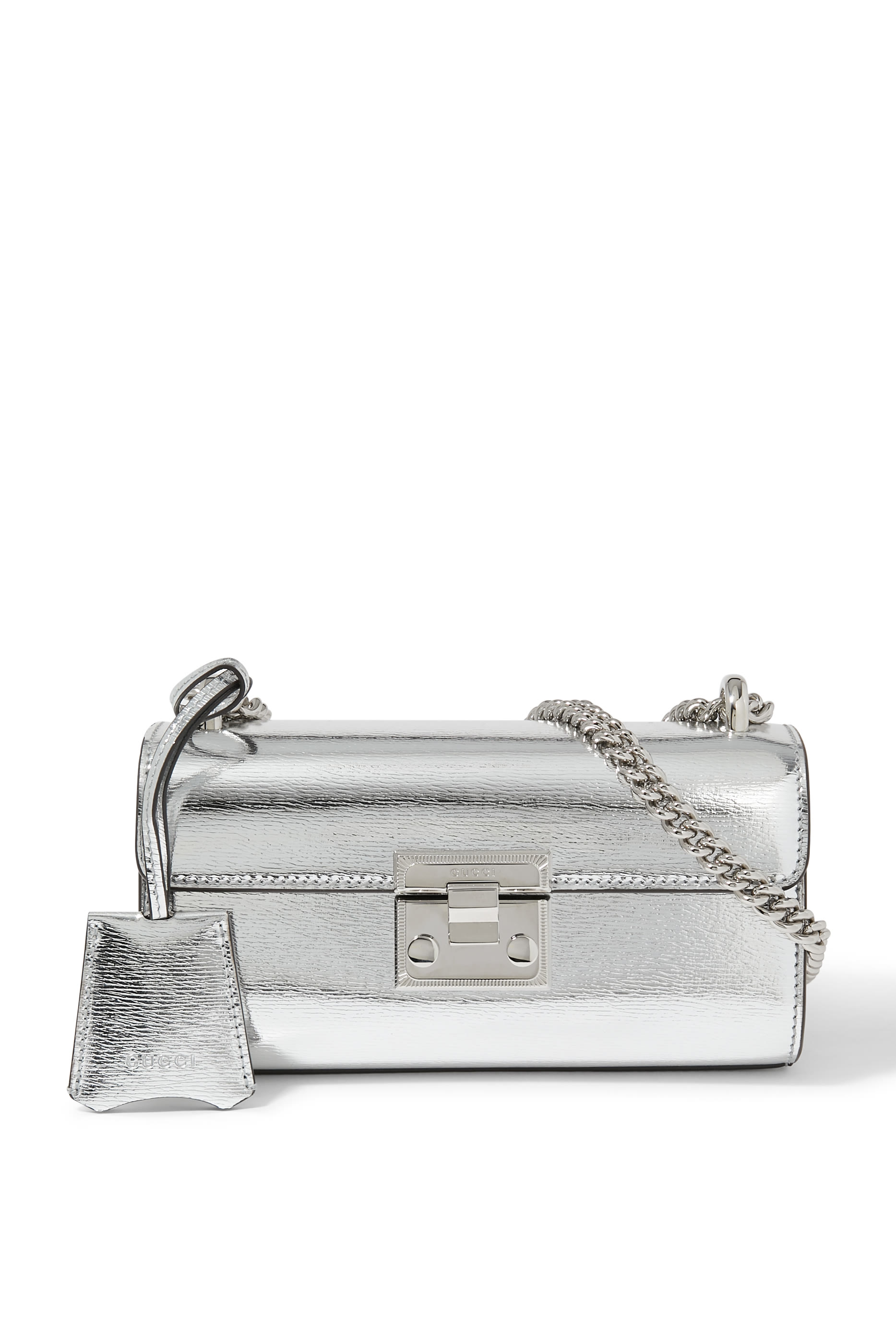 حقيبة يد بقفل