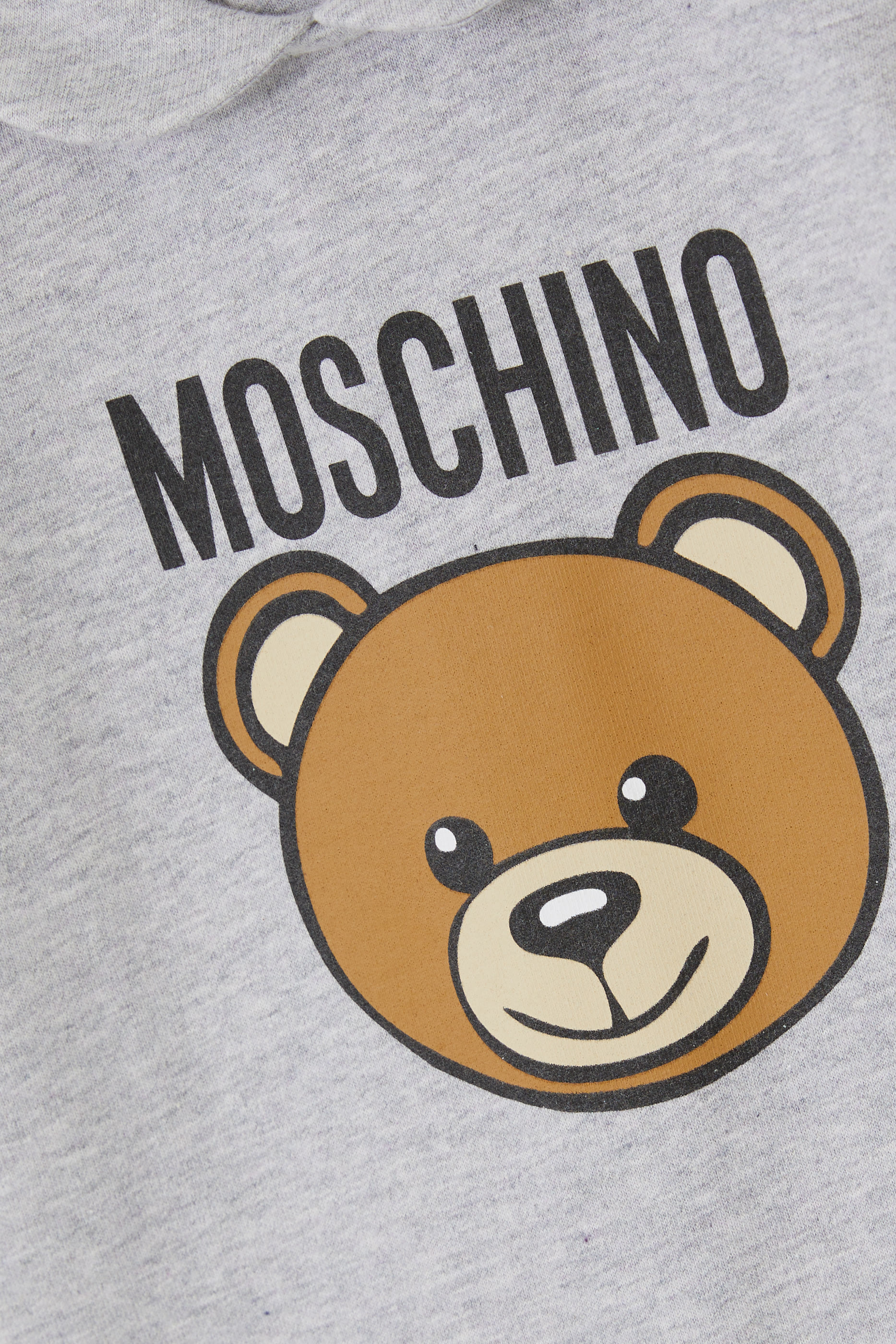 طقم بدلة قطن للأطفال بطبعة دب، 3 قطع