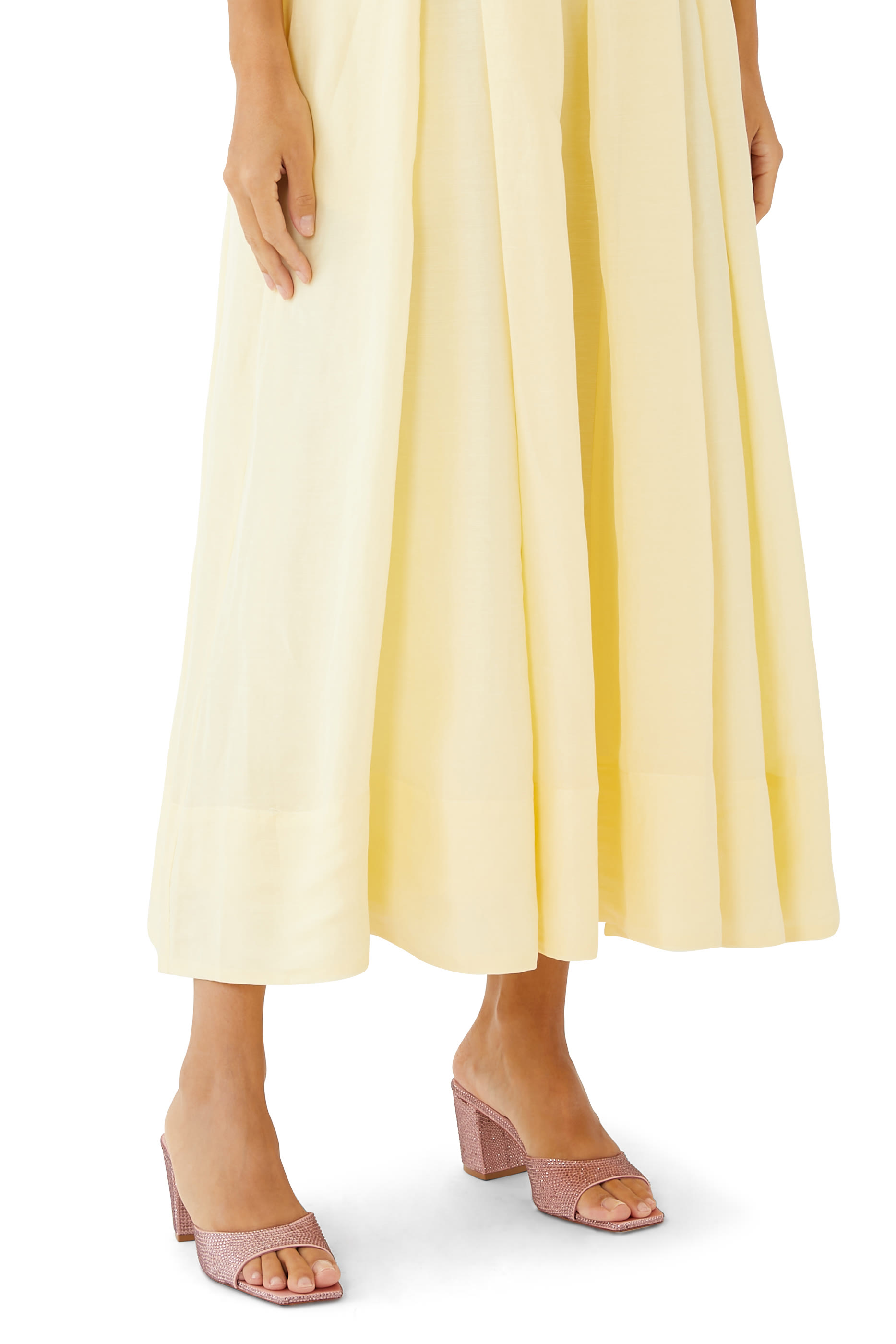 صندل ديا 65 مفتوح بكعب عريض