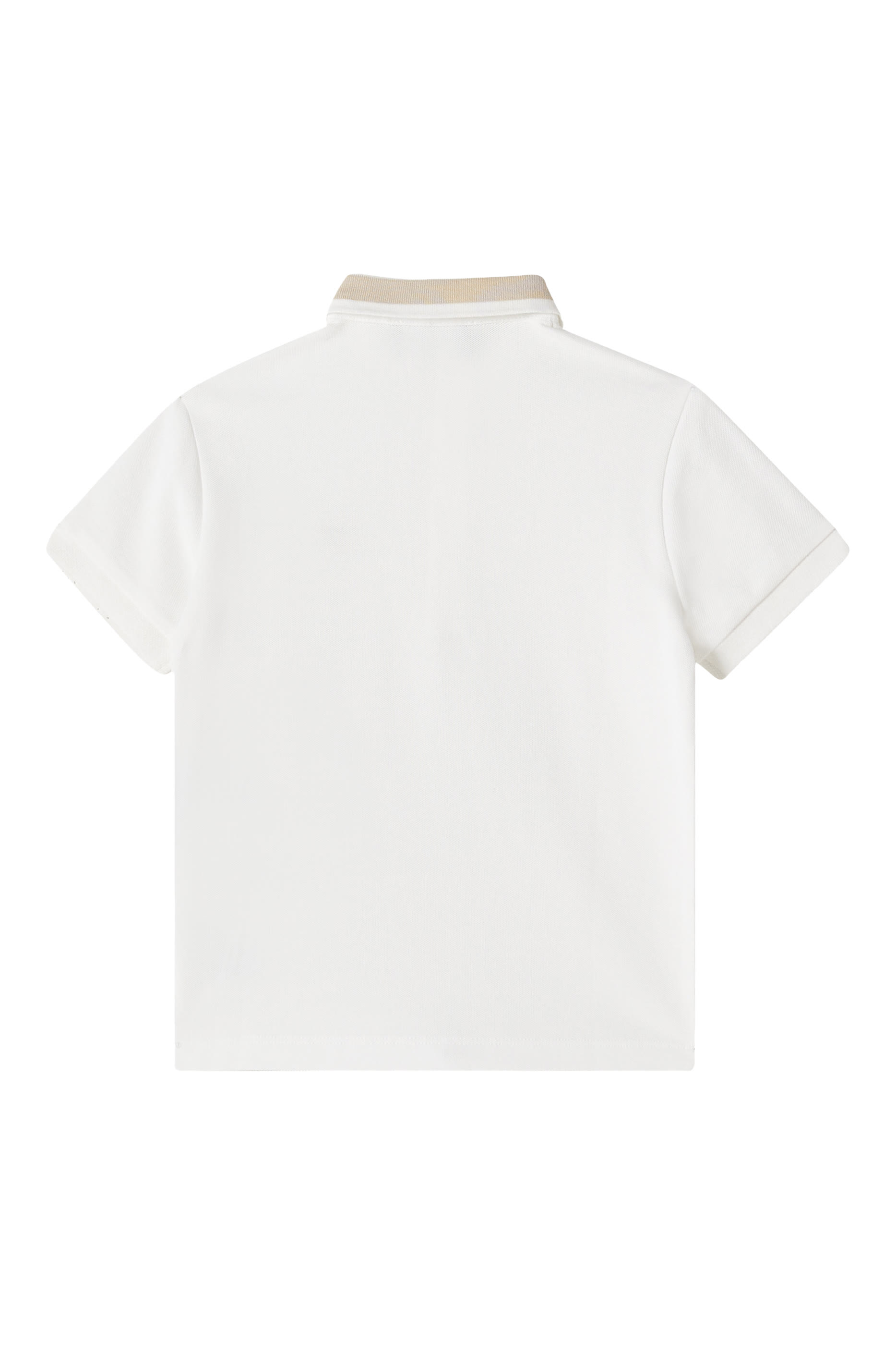 تيشيرت بنقشة شعار الماركة بحجم صغير للأطفال