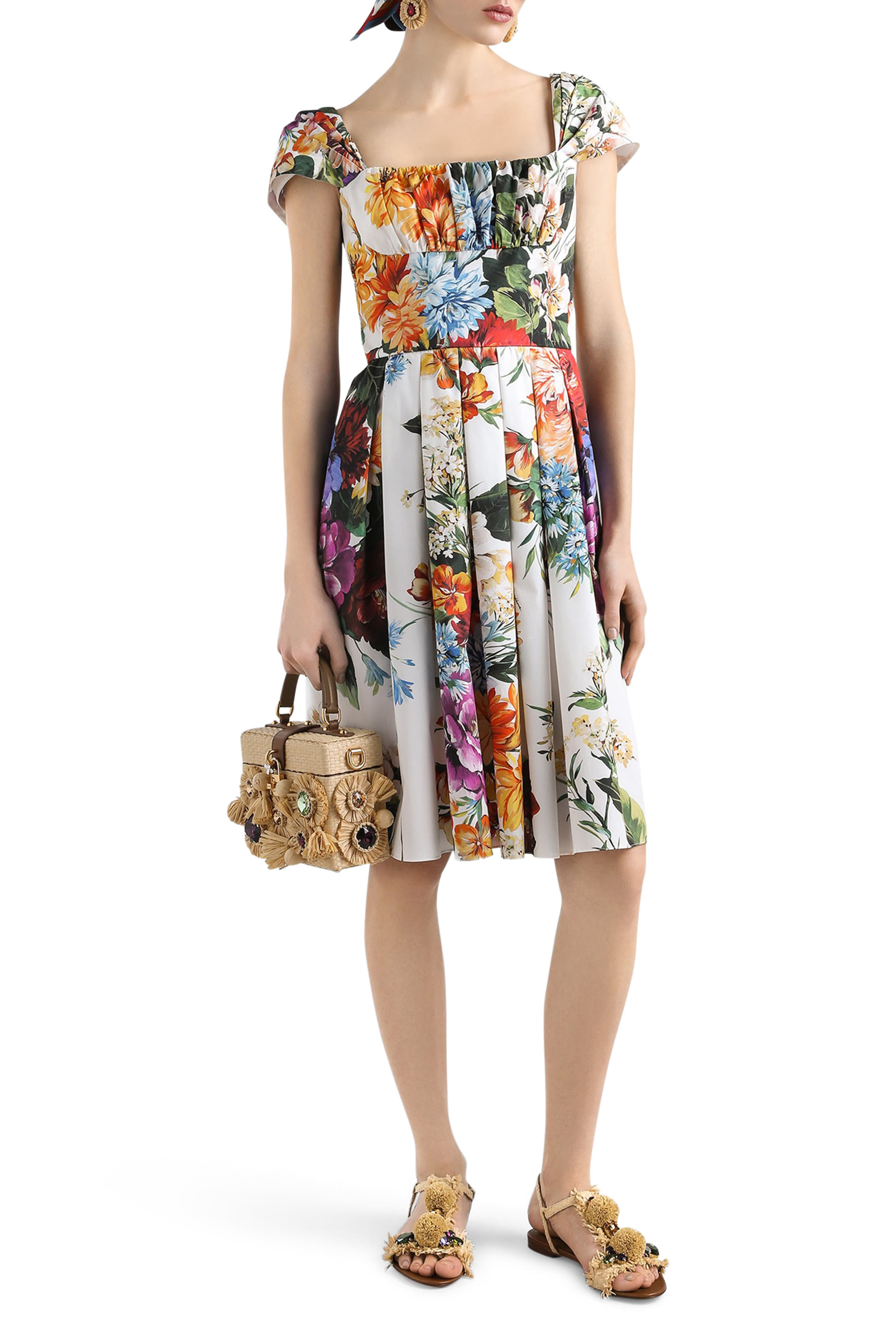 حقيبة يد دولتشي بوكس مزينة كروشيه