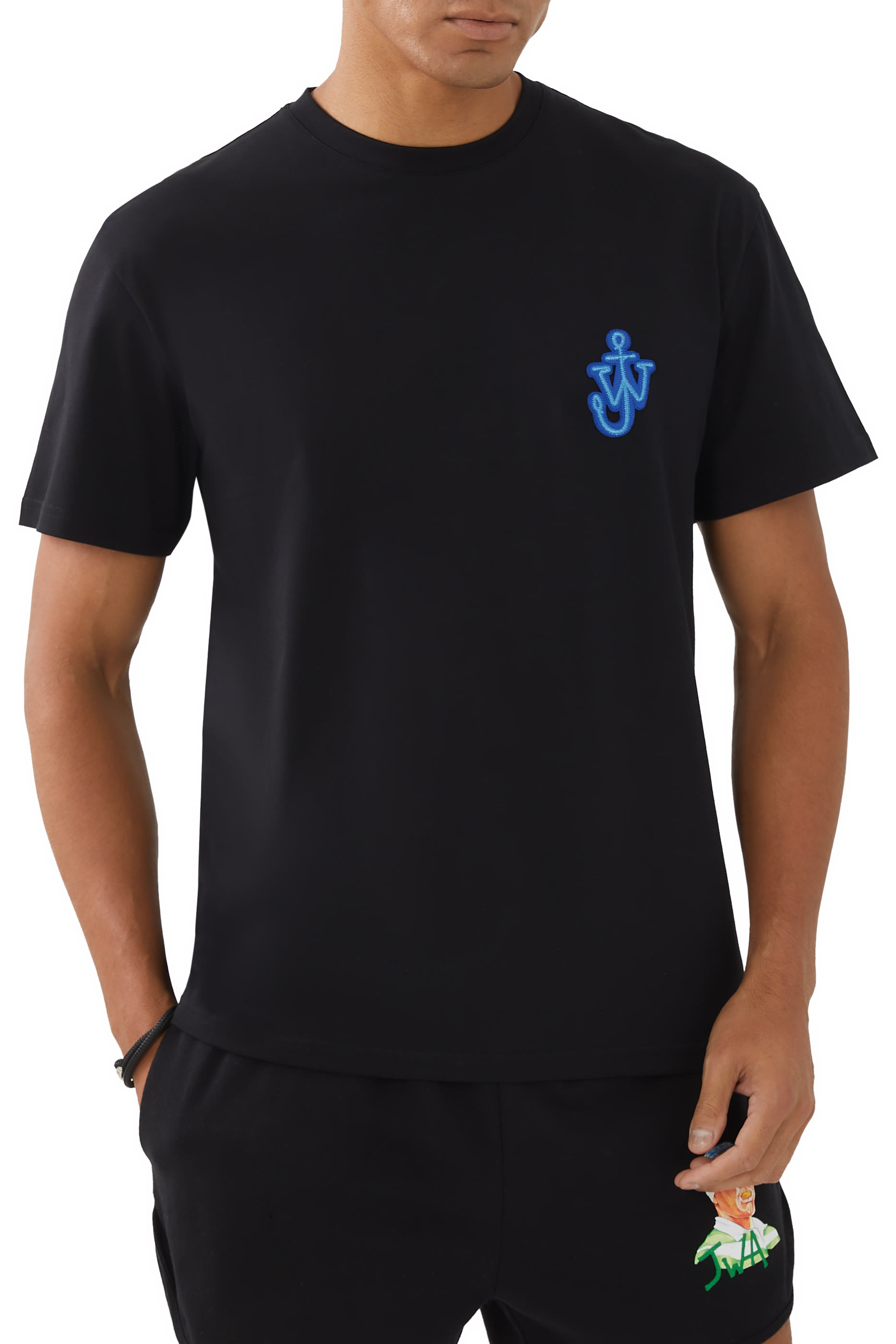 تيشيرت برقعة شعار المرساة