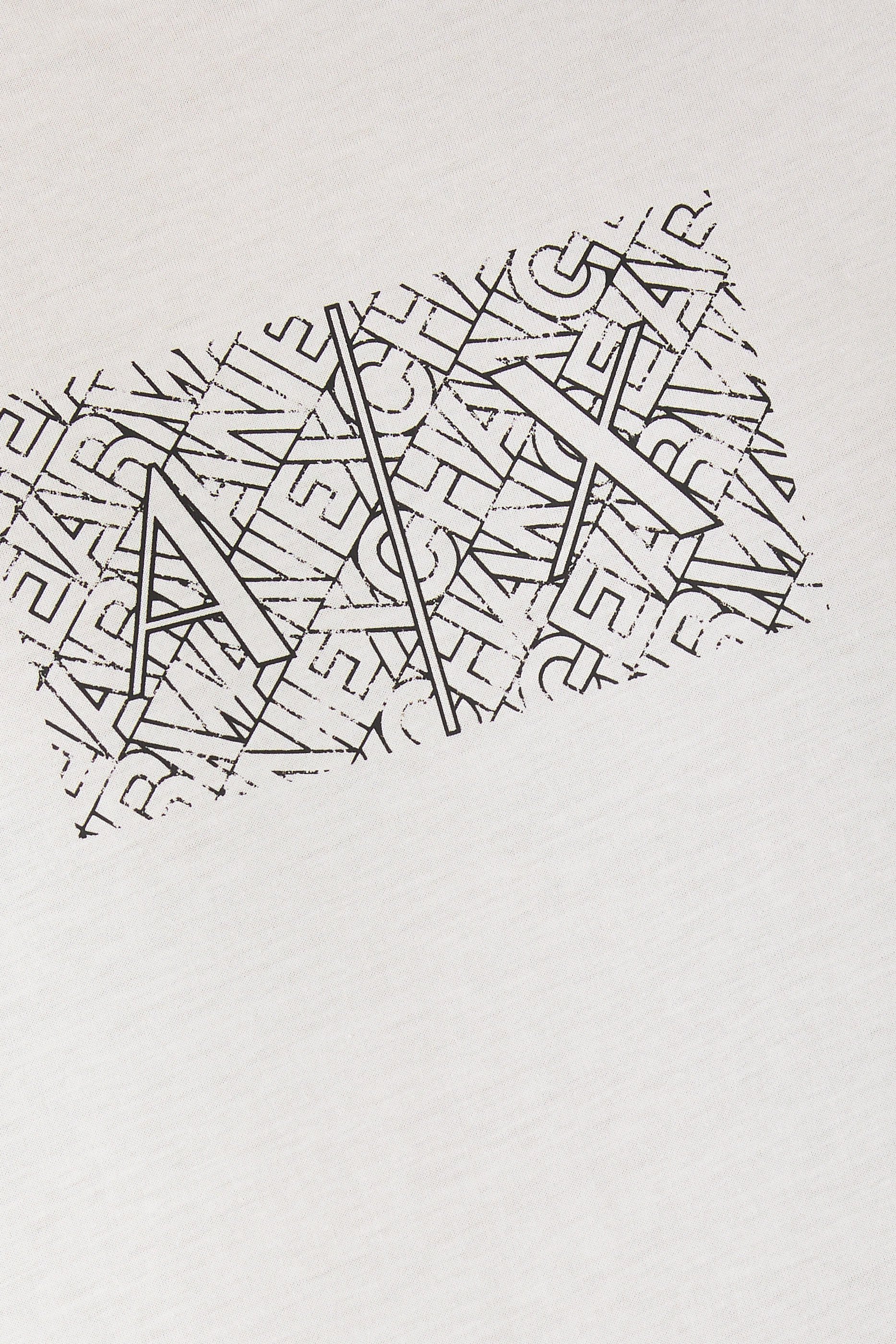 تيشيرت بشعار حرفي الماركة