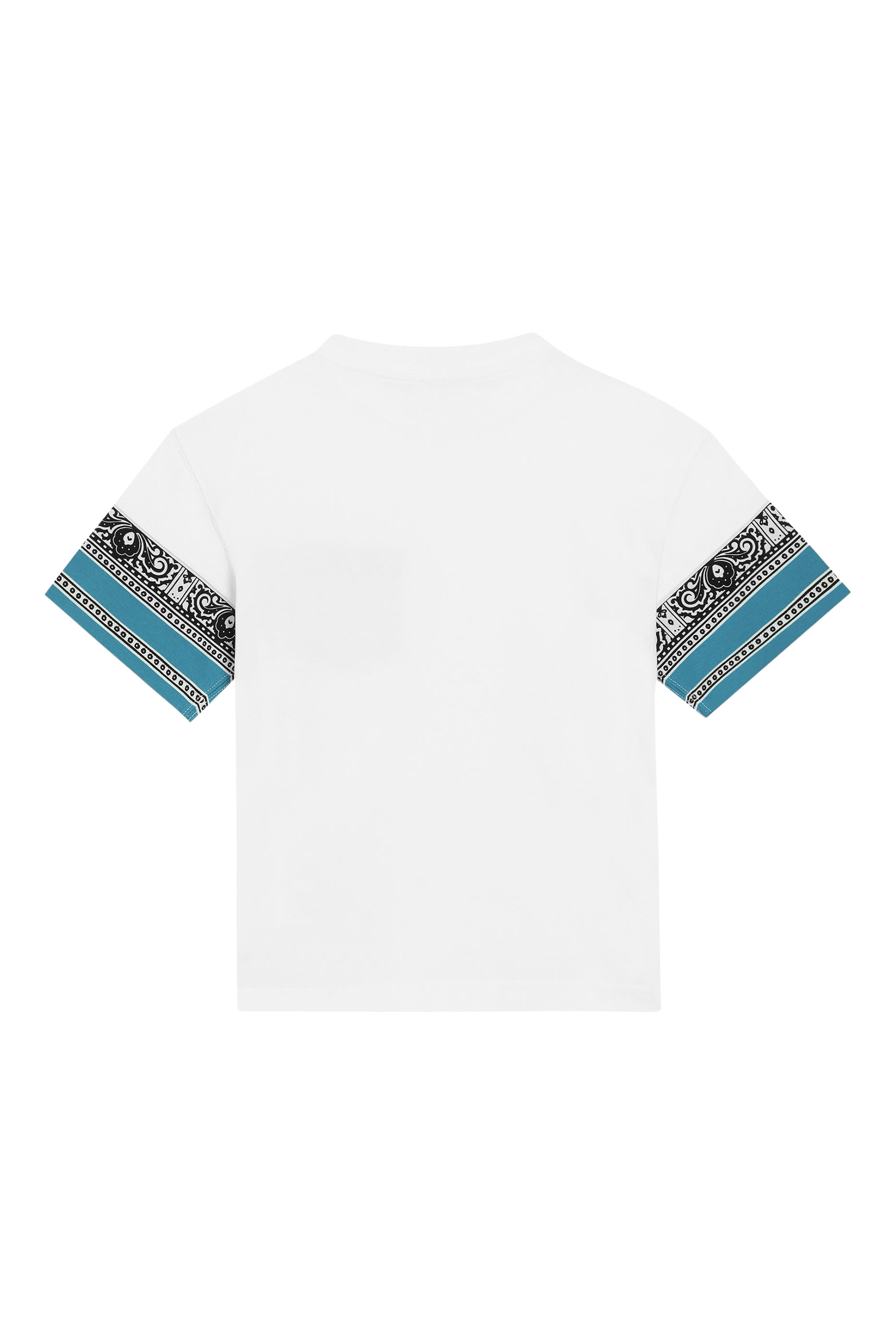 تيشيرت بياقة مستديرة قطن للأطفال