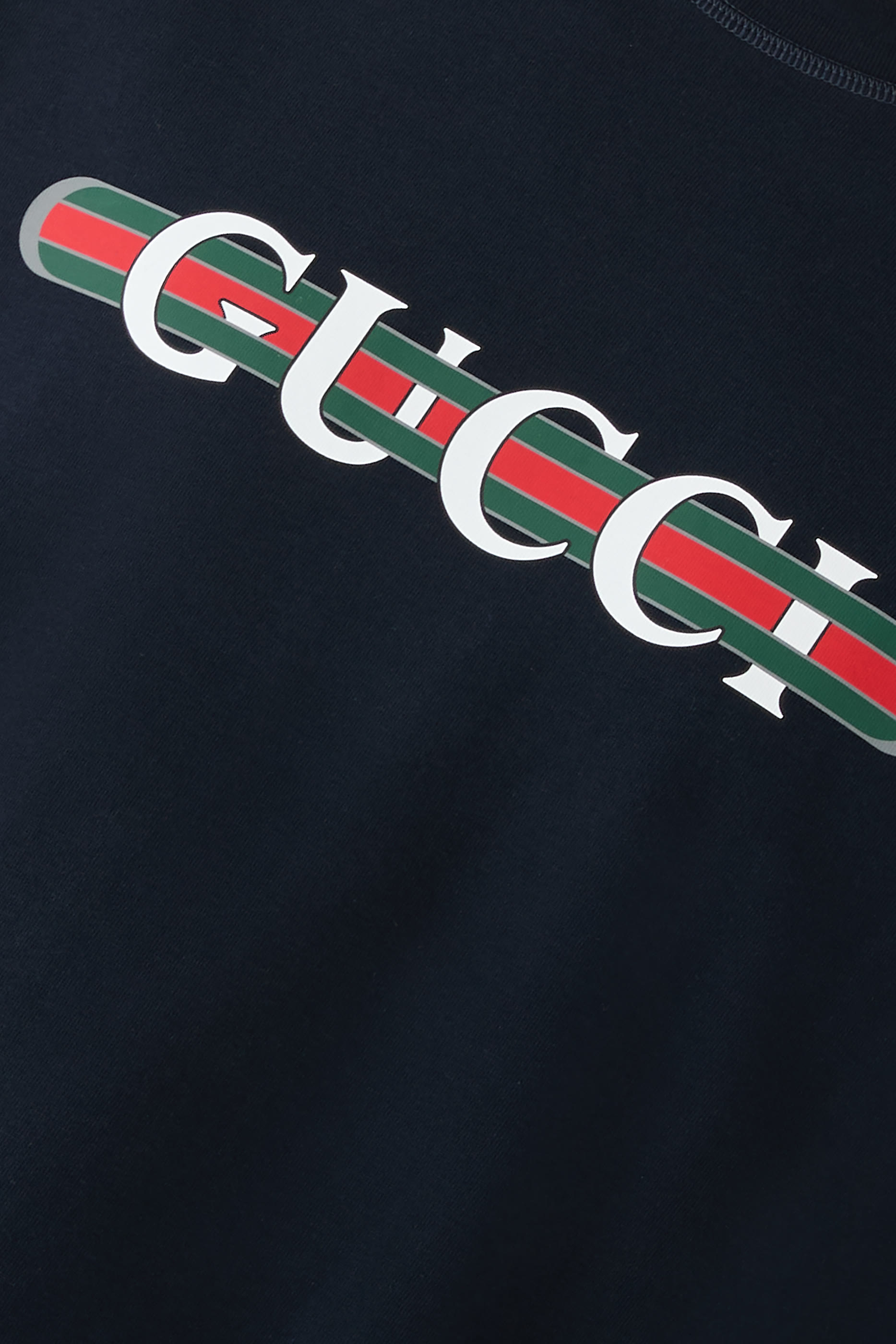 تيشيرت بطبعة شعار الماركة قطن جيرسيه 