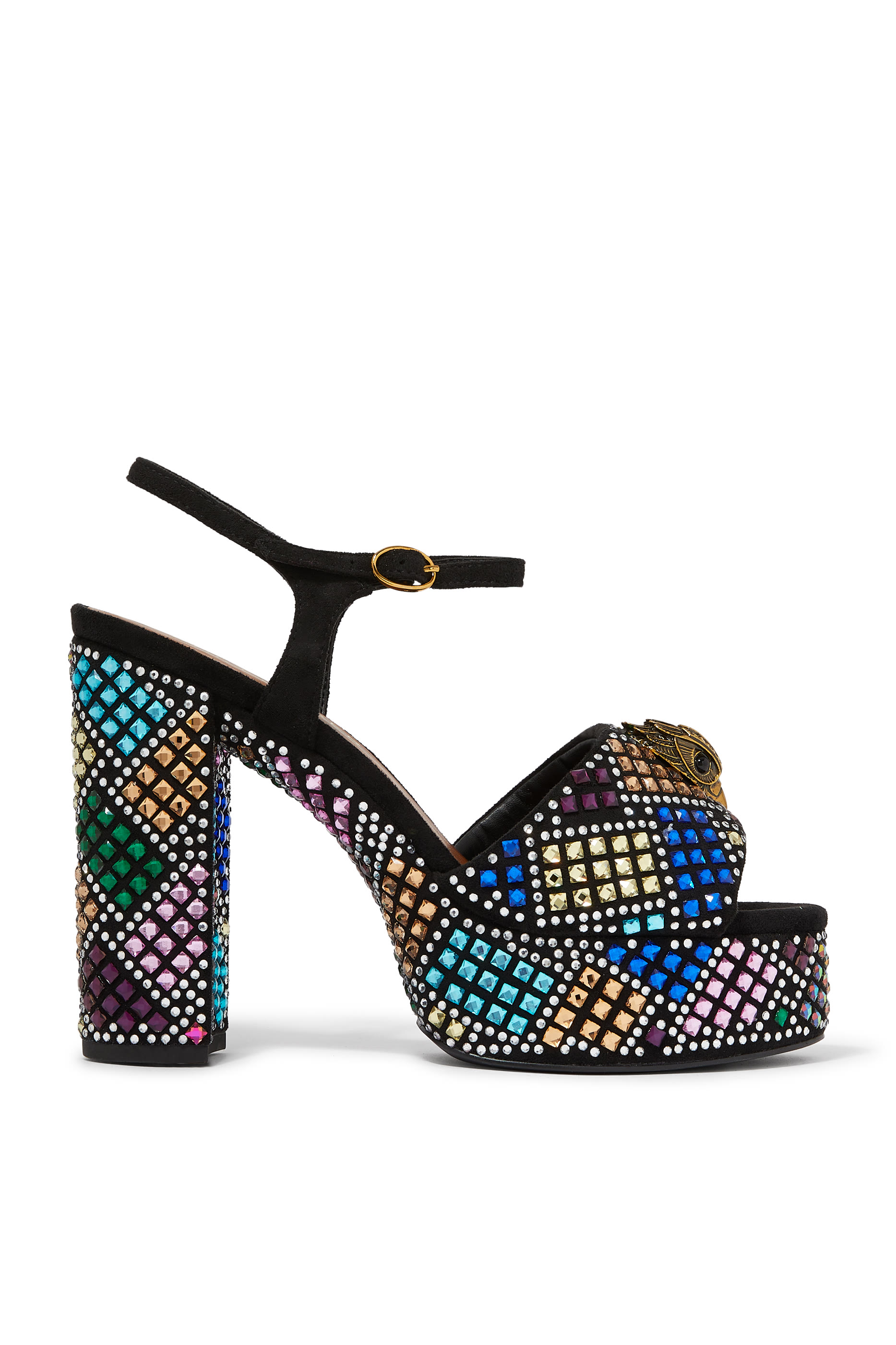 حذاء كنسنغتون بكعب عريض 125