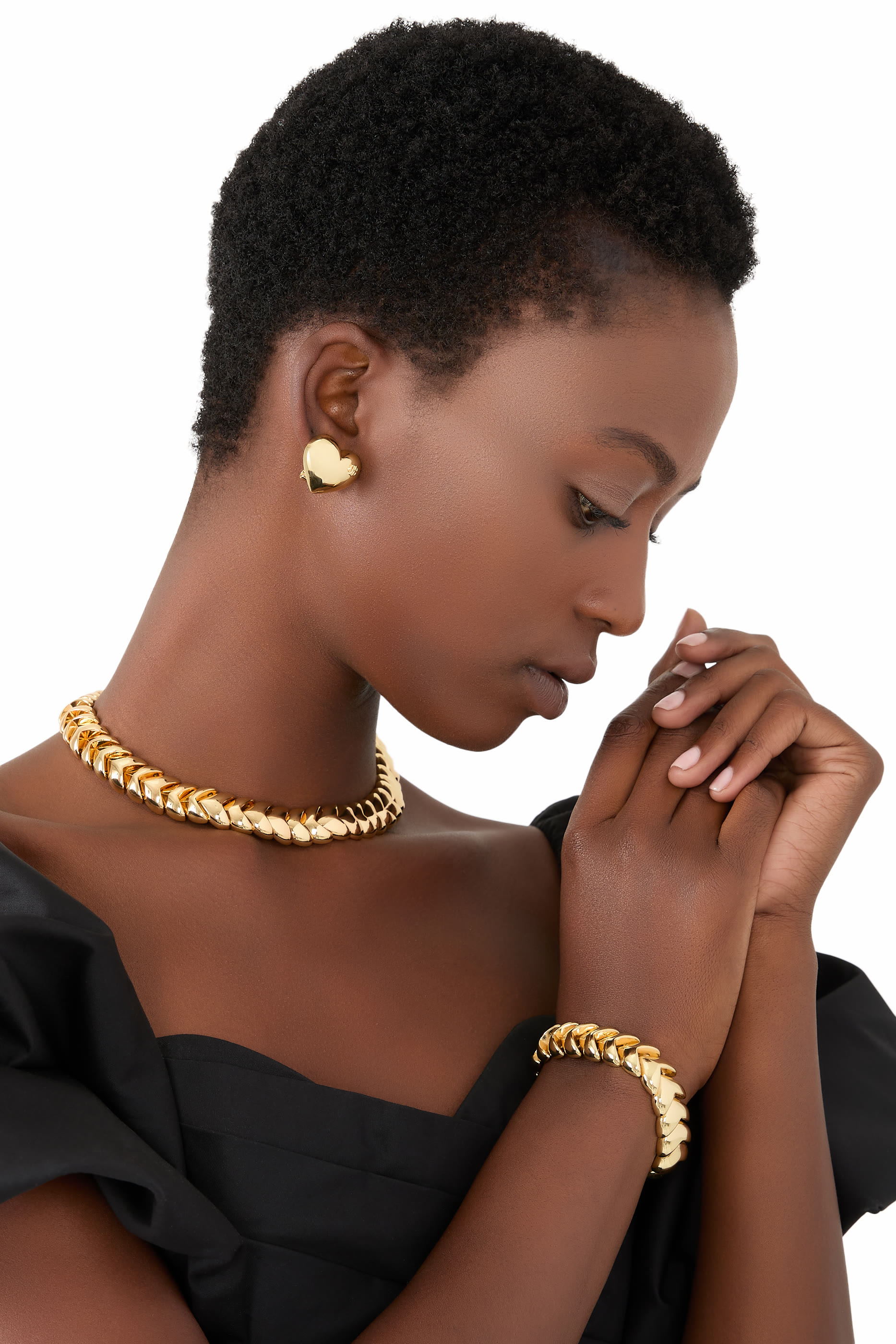 سوار على شكل قلب متعدد الطبقات