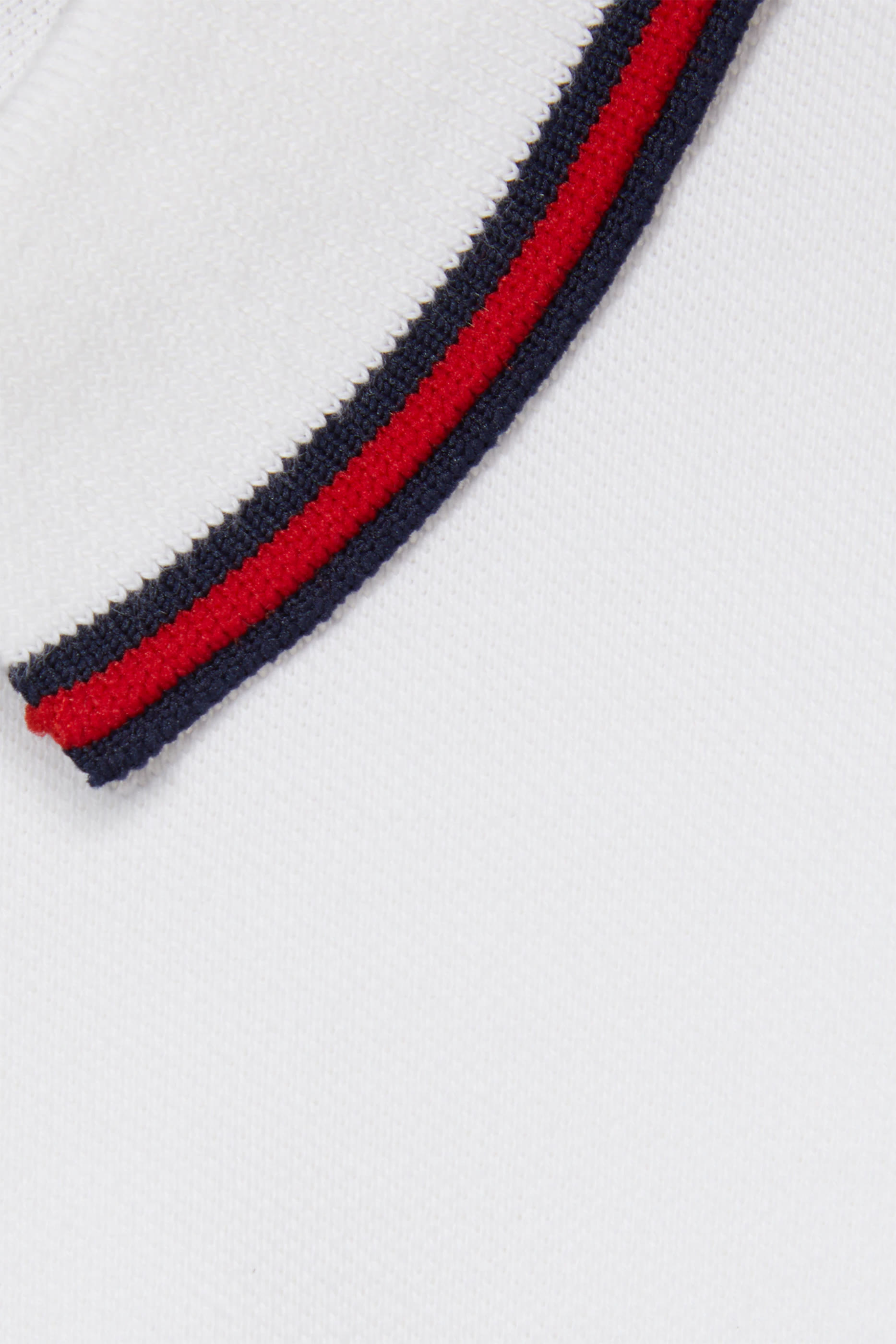 قميص بولو بشريط ويب قطن للأطفال