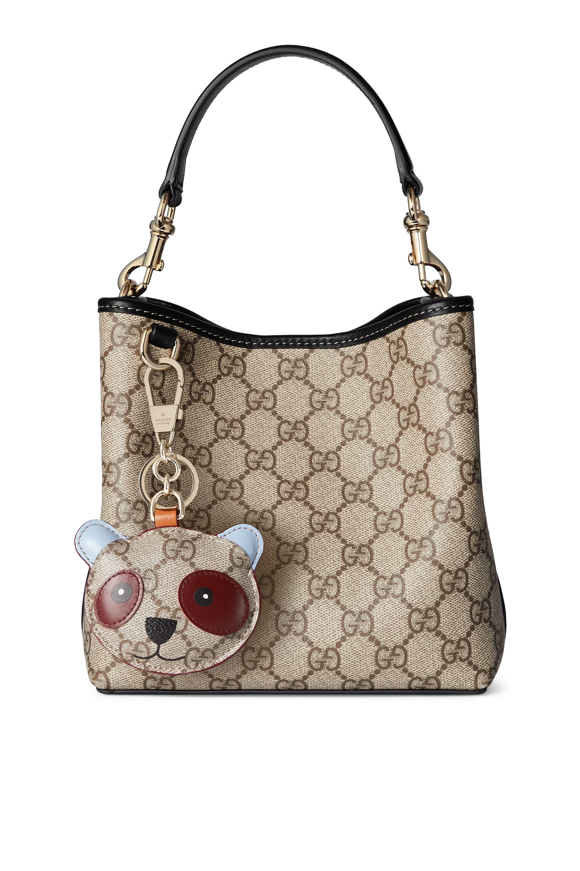 حقيبة باكيت صغيرة بحرفي شعار الماركة